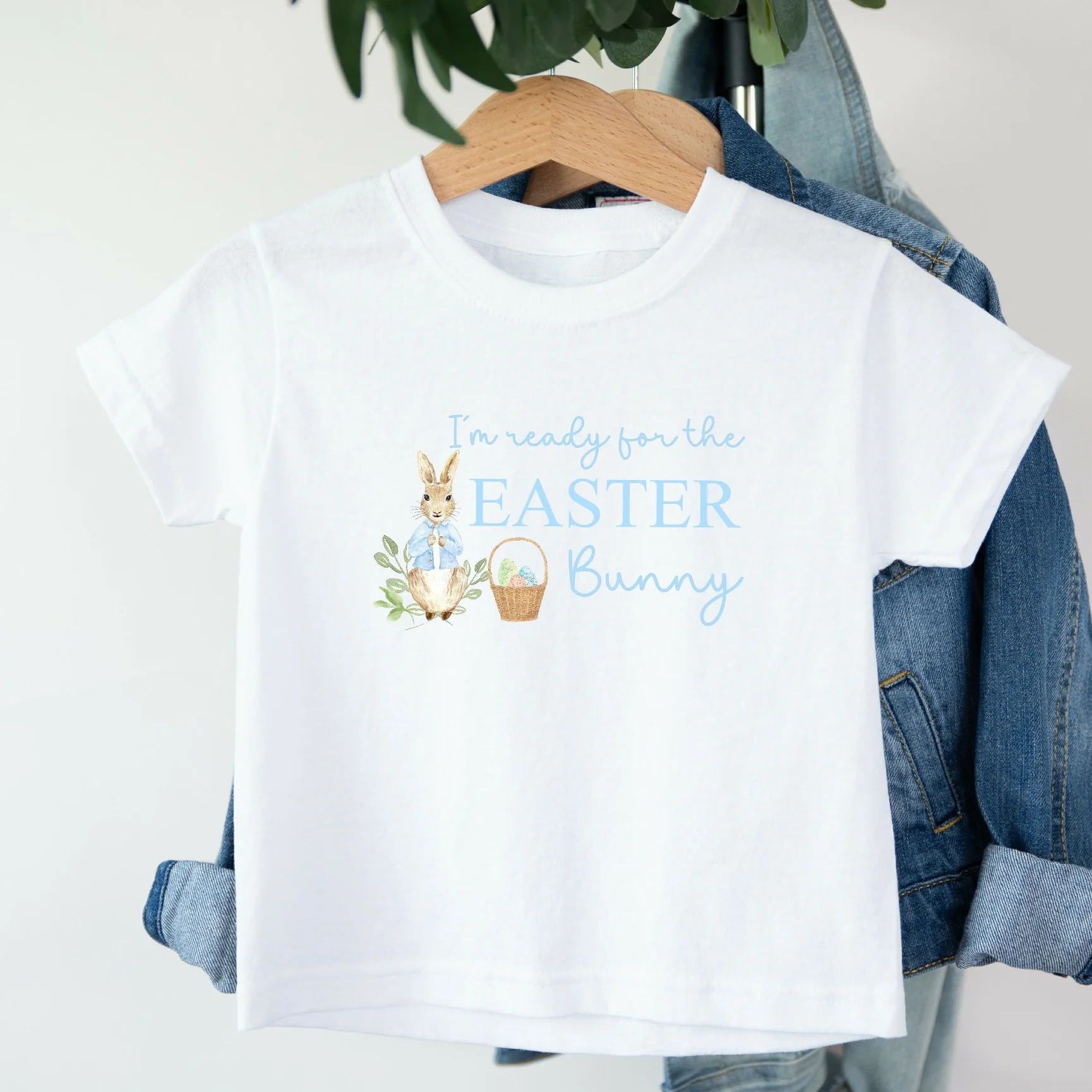 Blue Ready For The Easter Bunny T-shirt - Image 3