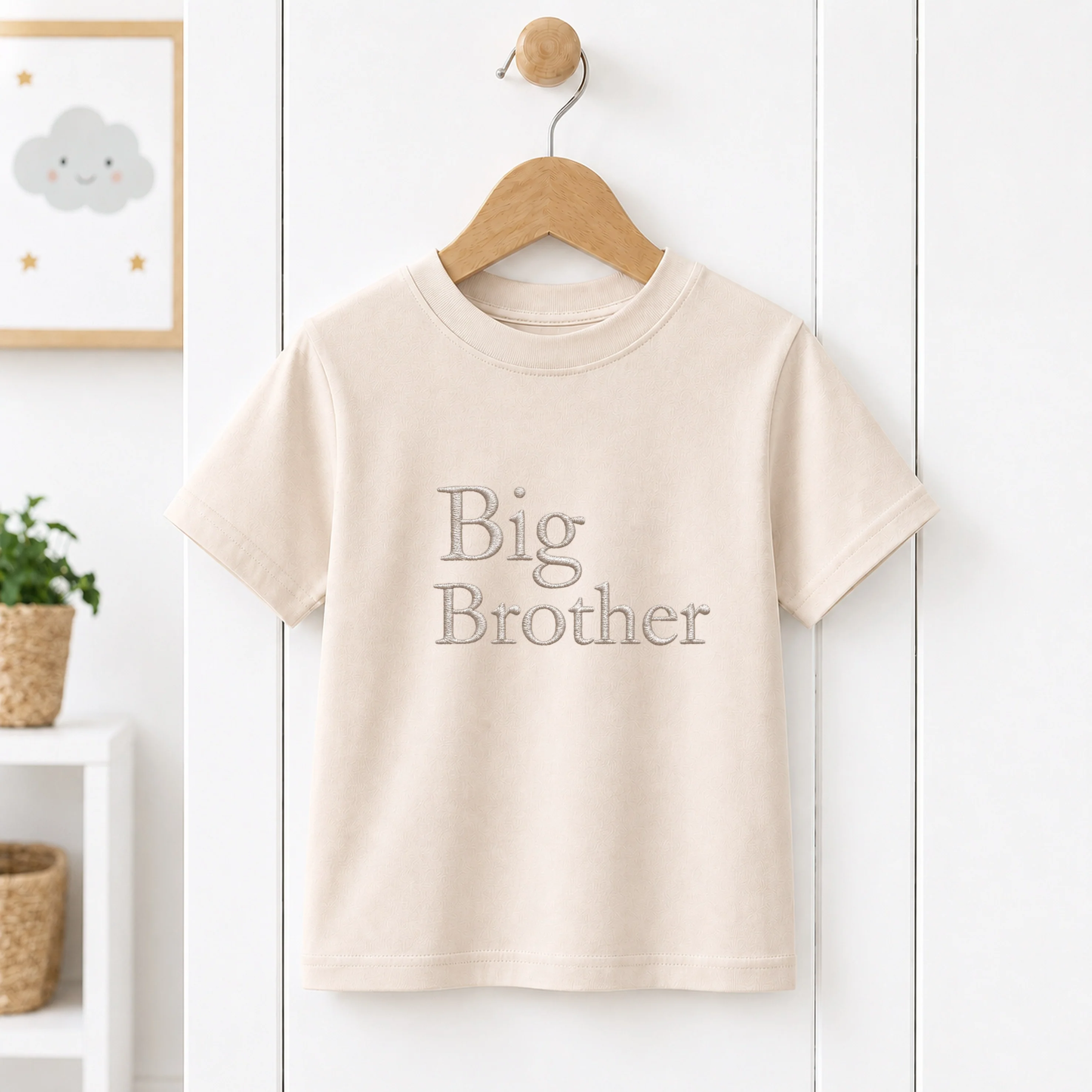 Embroidered Big Brother T-Shirt - Image 4
