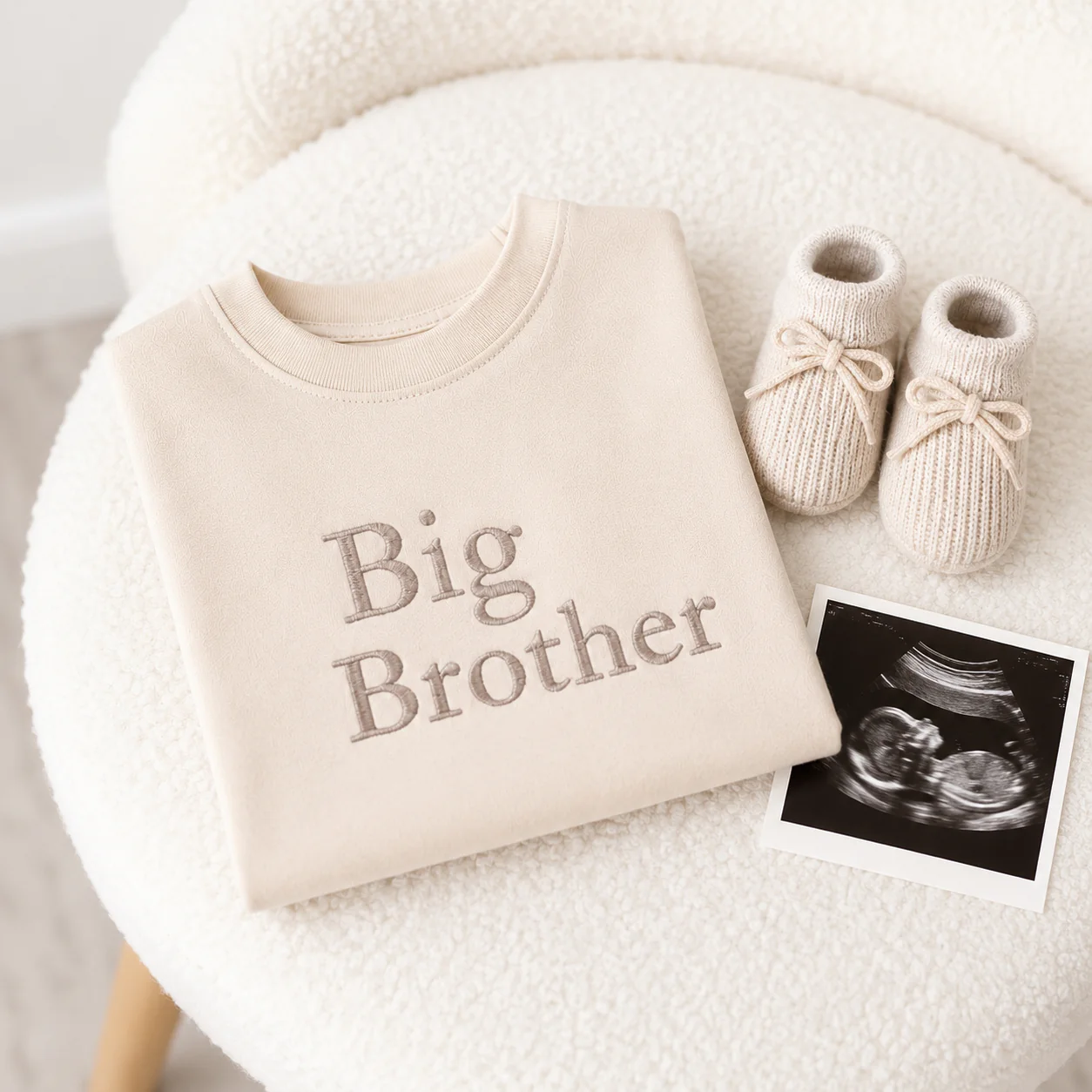 Embroidered Big Brother T-Shirt - Image 6