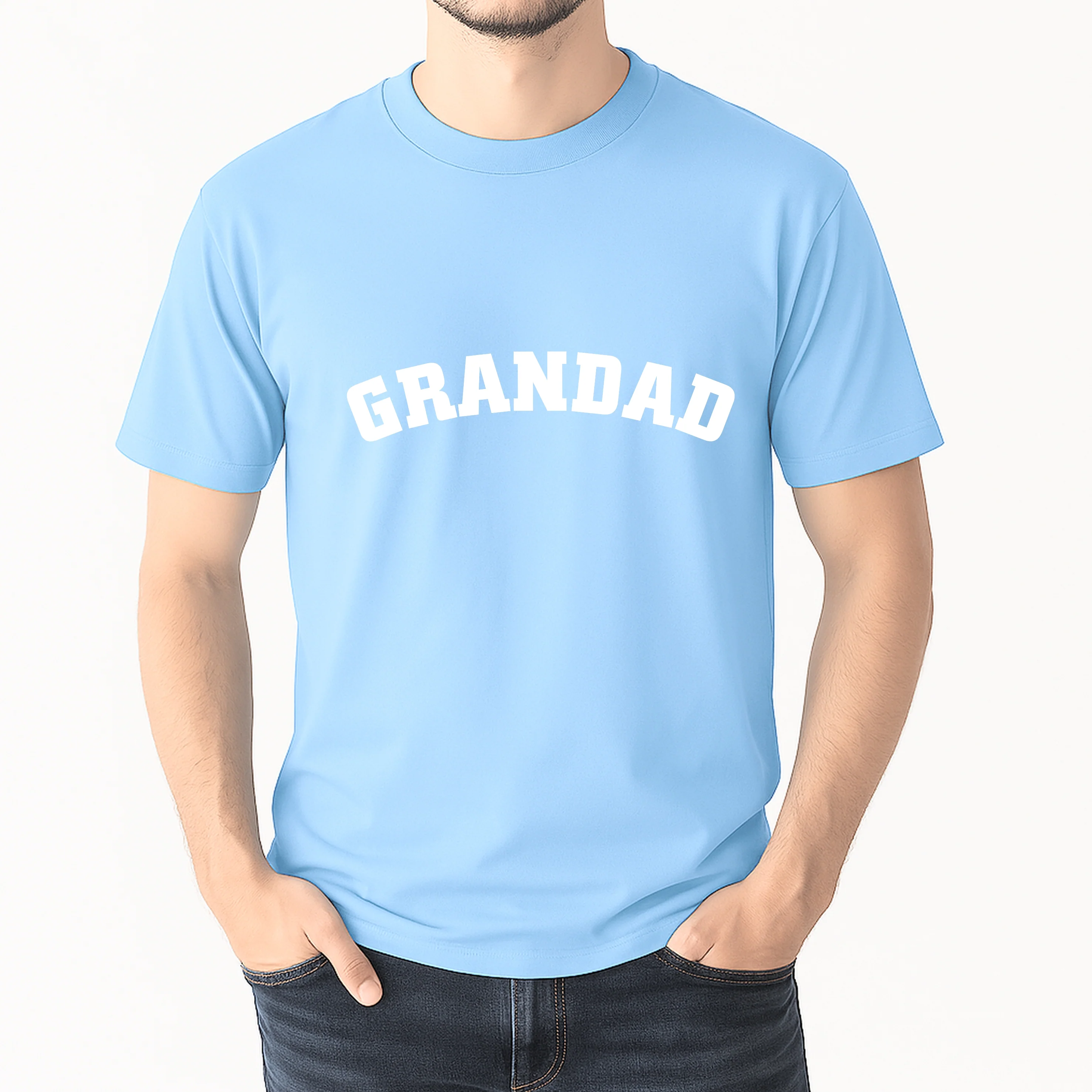 Grandad's Bestie Blue Matching Outfits - Image 3