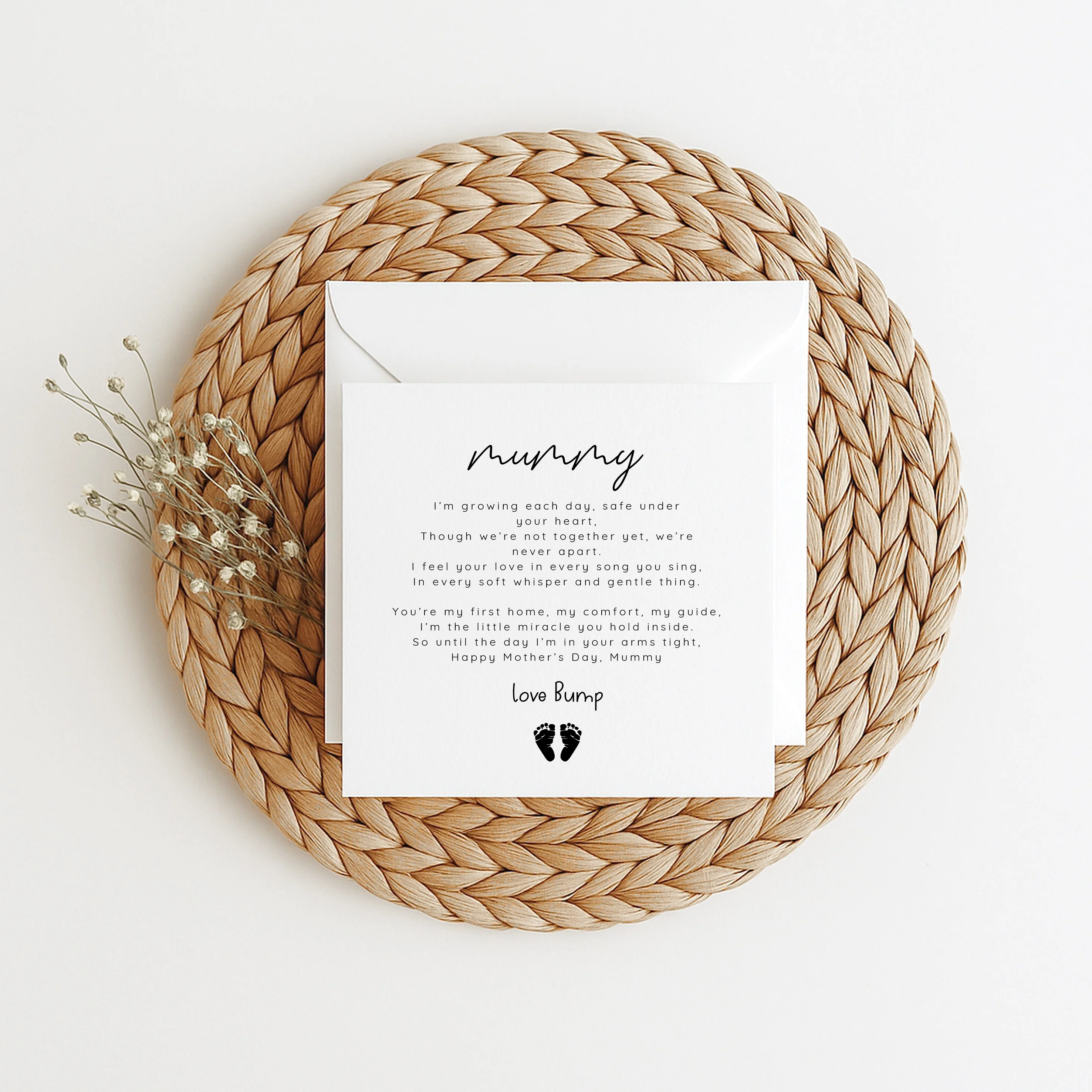 Happy Mother's Day Love Bump Card - Image 2
