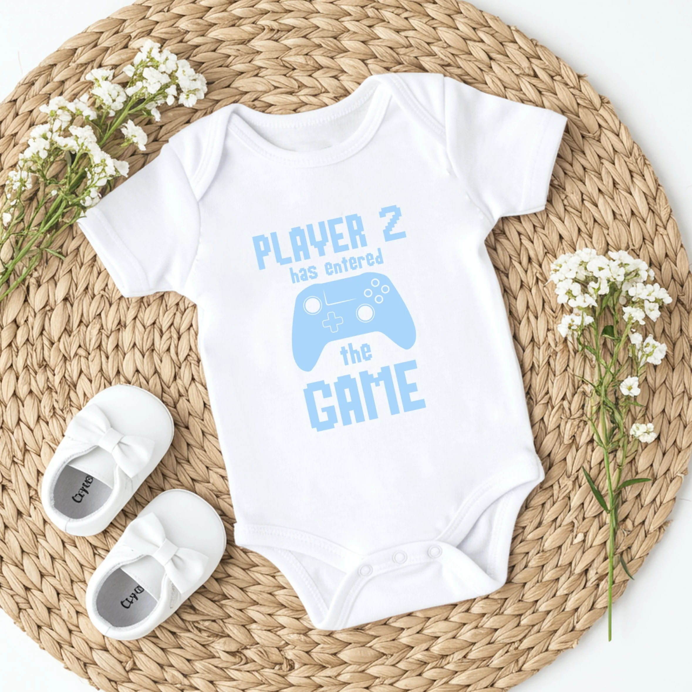 Leveled up to Daddy Gaming Blue Matching Outfits - Image 3