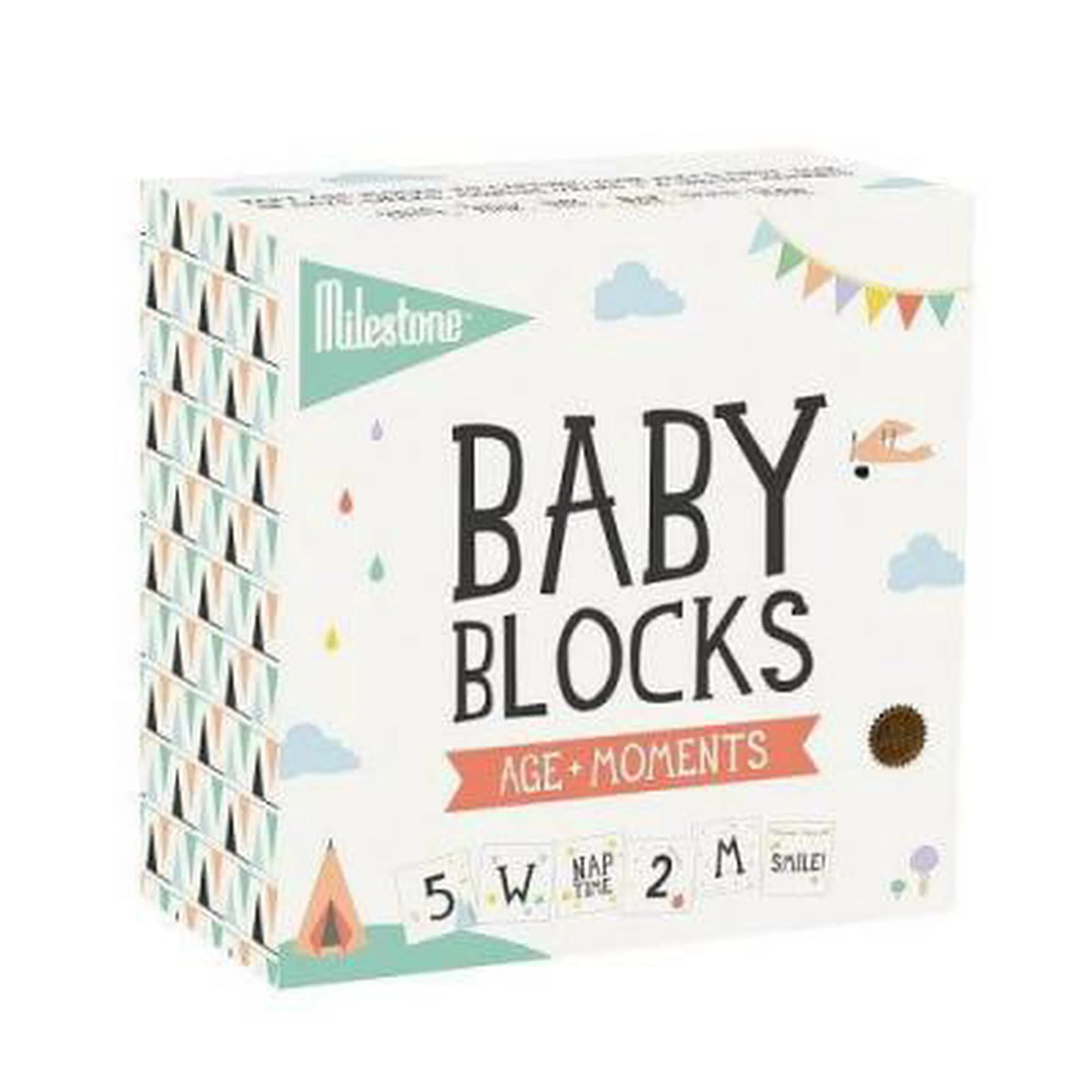 Milestone Baby Blocks