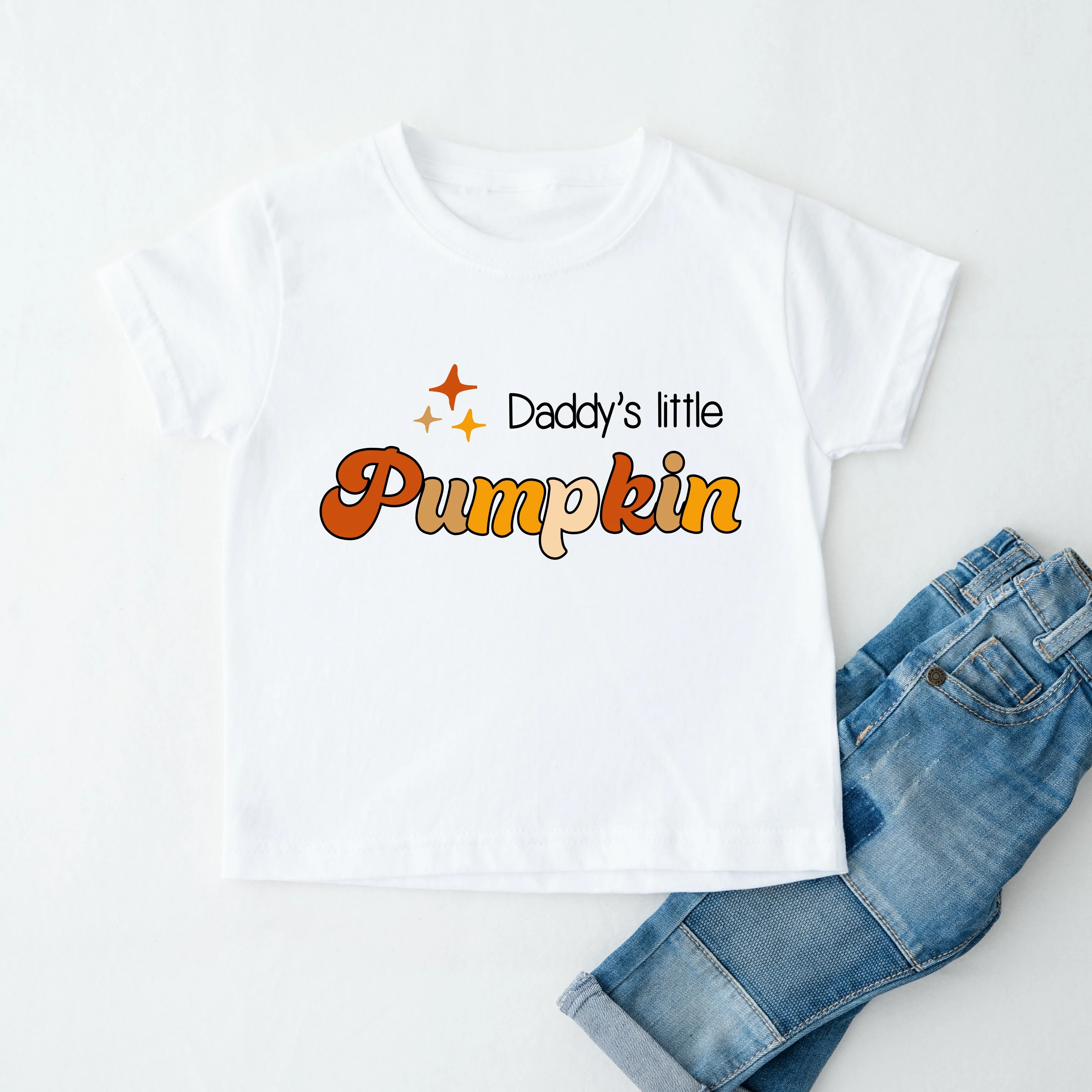Mummy/Daddy's Little Pumpkin Halloween T-shirt - Image 2