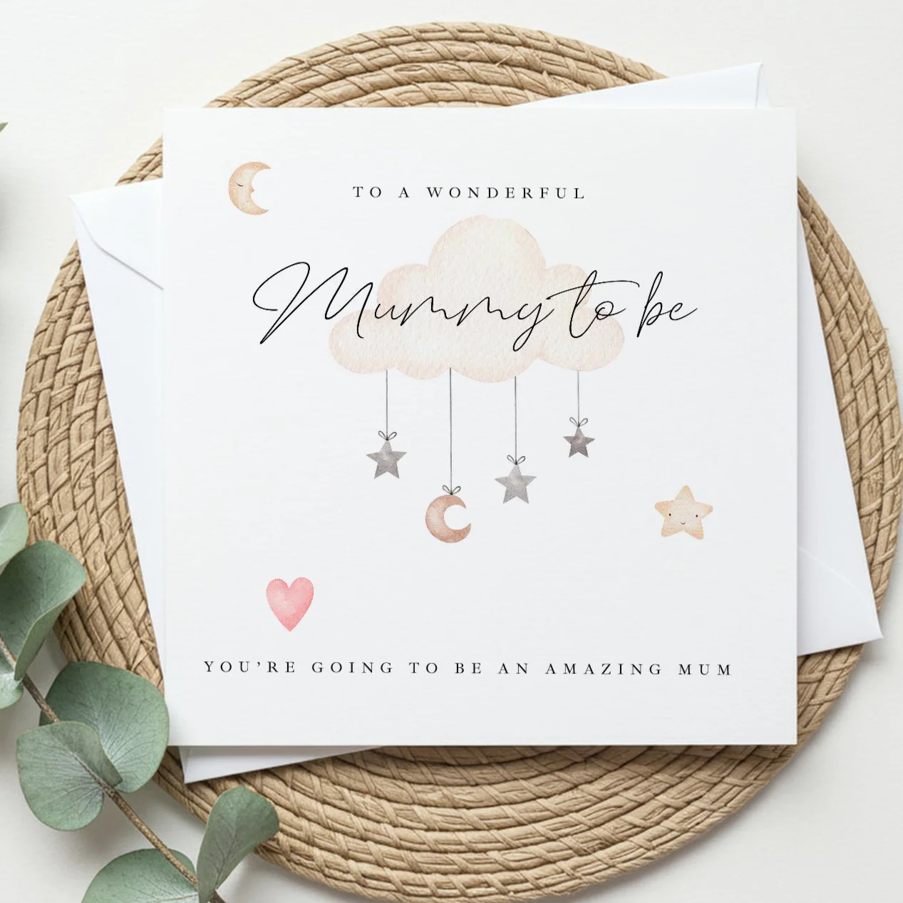 Mummy To Be Baby Shower Card