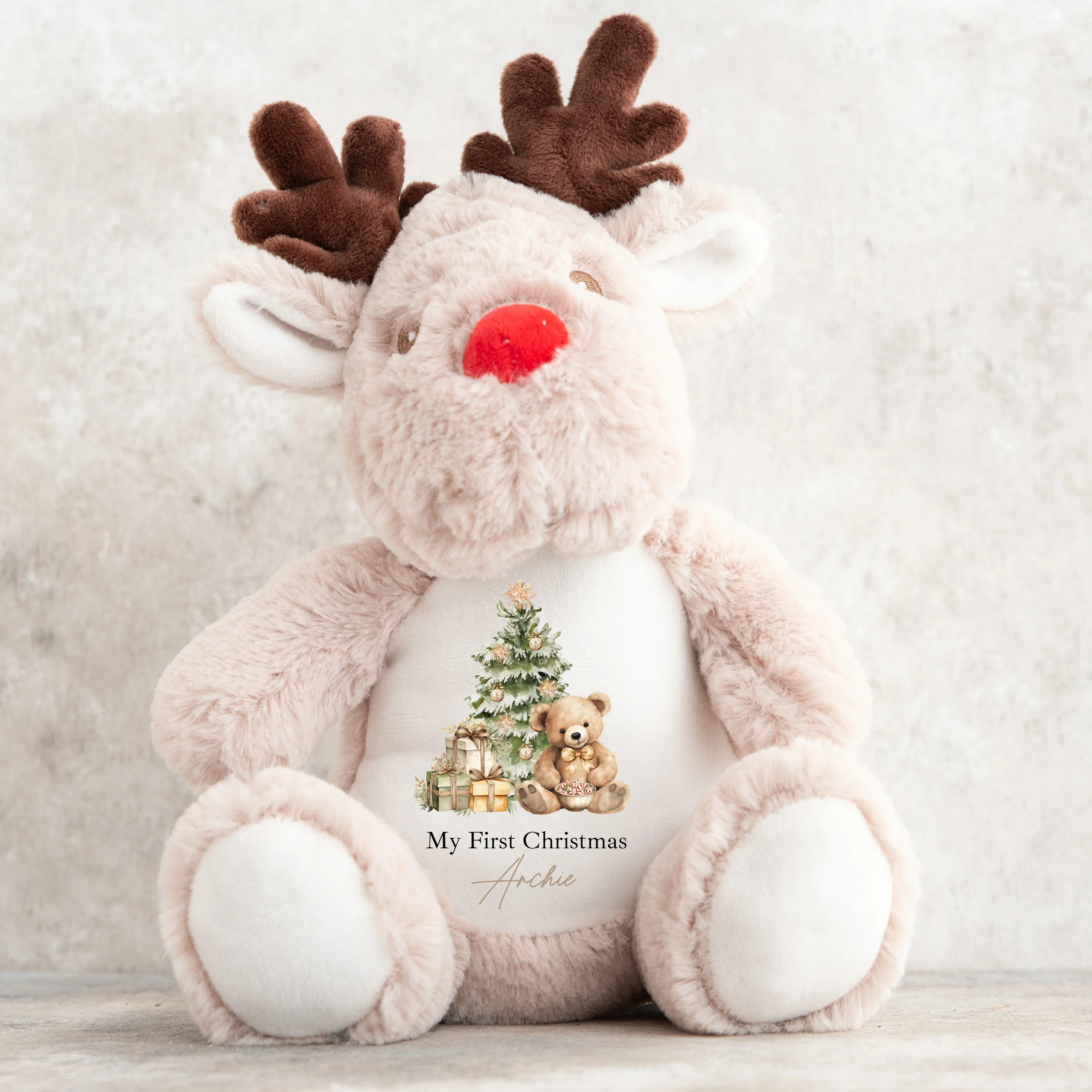 My First Christmas 2025 Bundle (Babygrow, Toy, Ornament Wht Box, Sack, Stocking ,Box & Card) - Image 4
