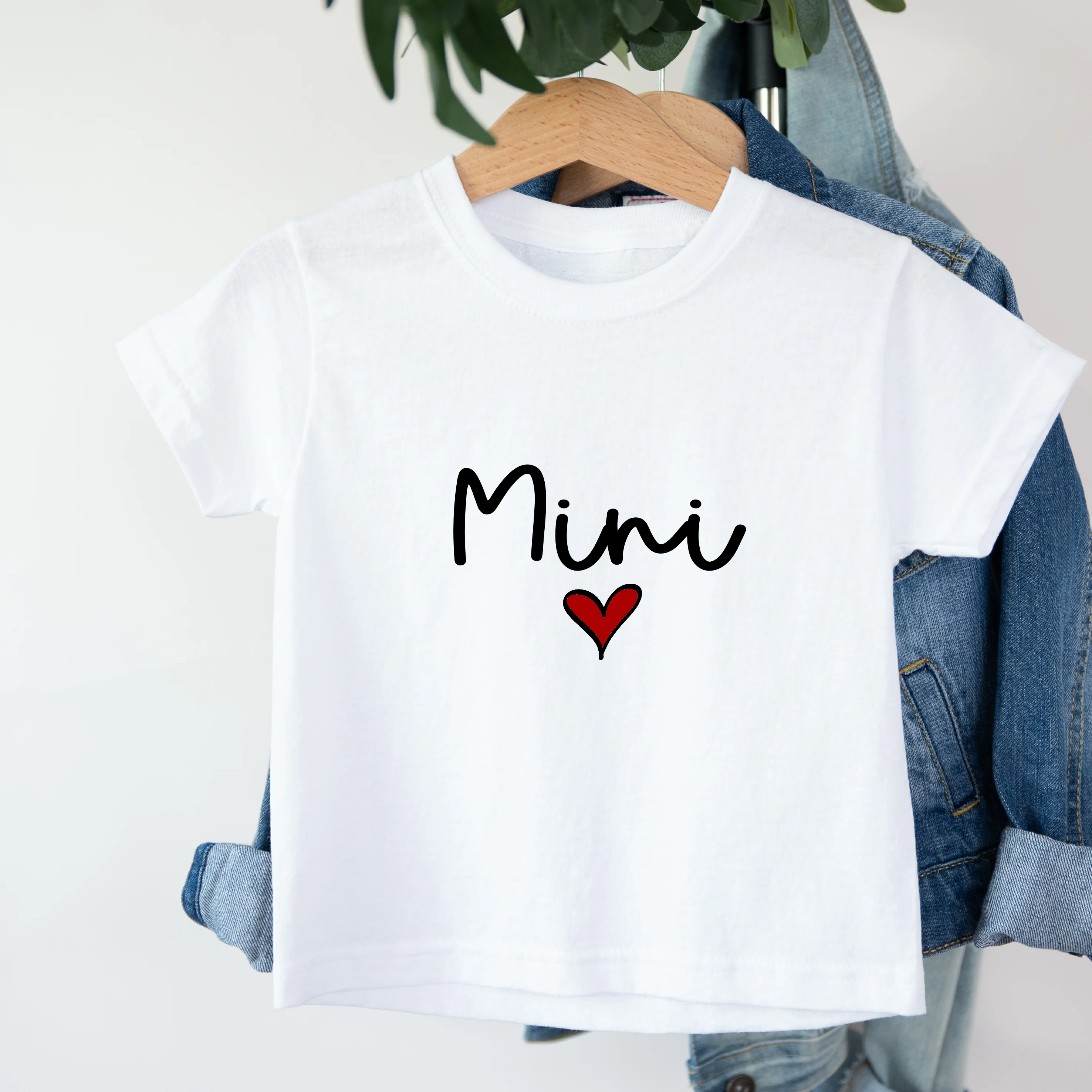 Nana & Mini Red Heart Matching Outfits - Image 5