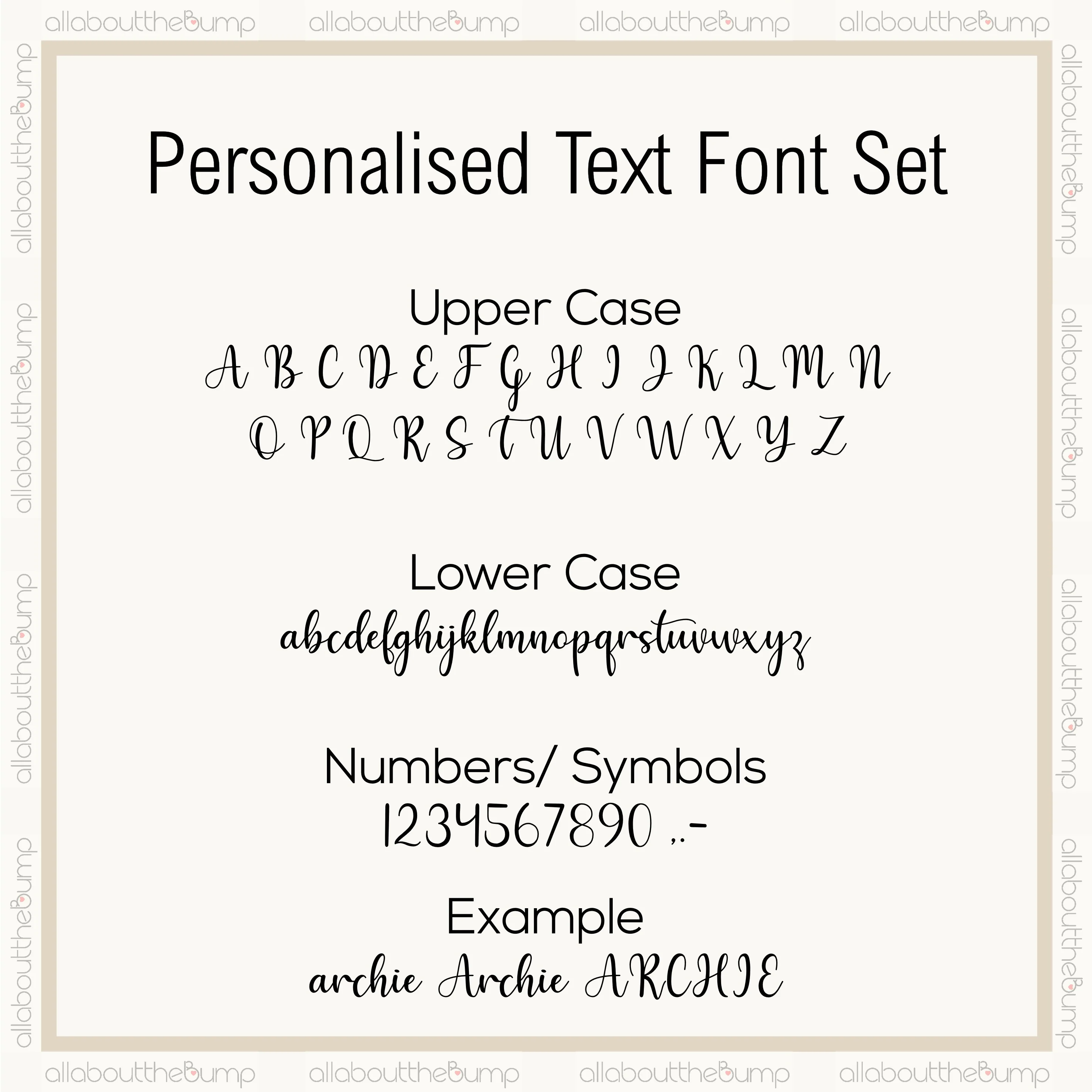 Personalised Beige Bear Red Book Cover - Image 5