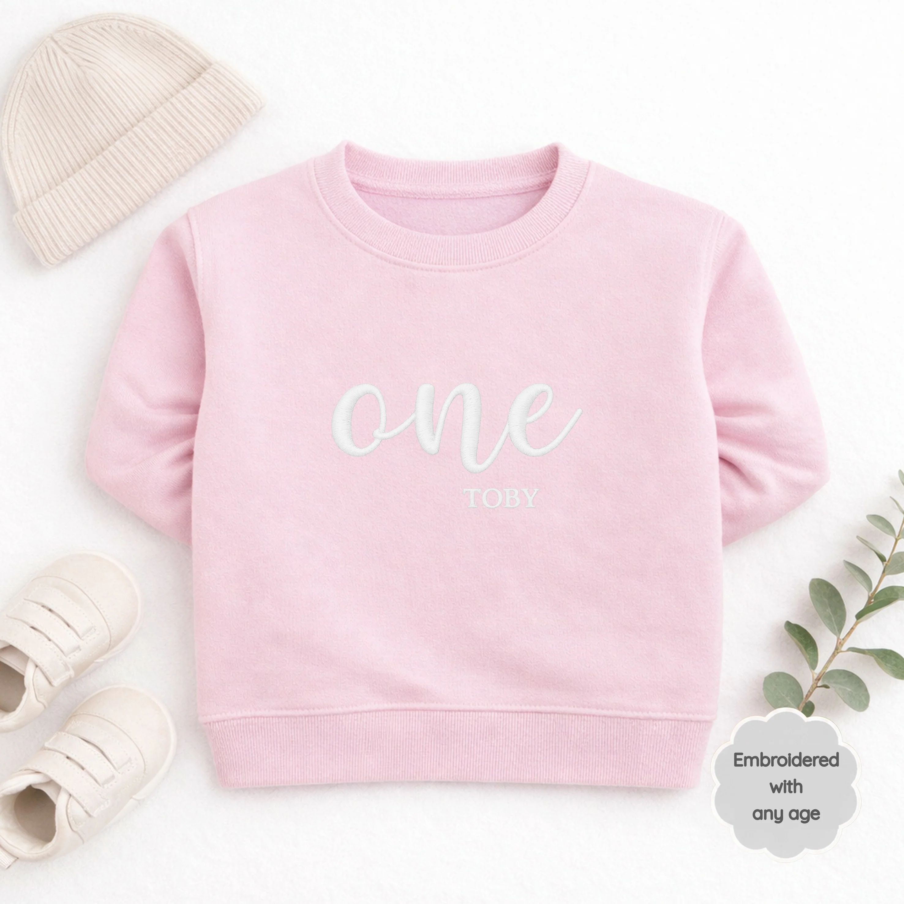 Personalised Embroidered Any Age Birthday Jumper - Image 4