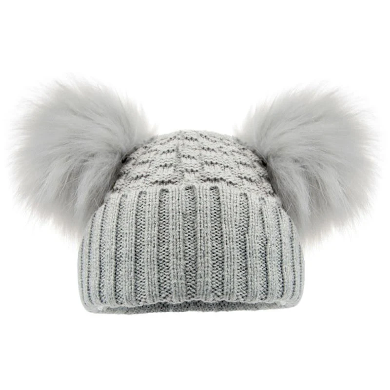 Personalised Embroidered Knitted Pompom Hat - Image 4