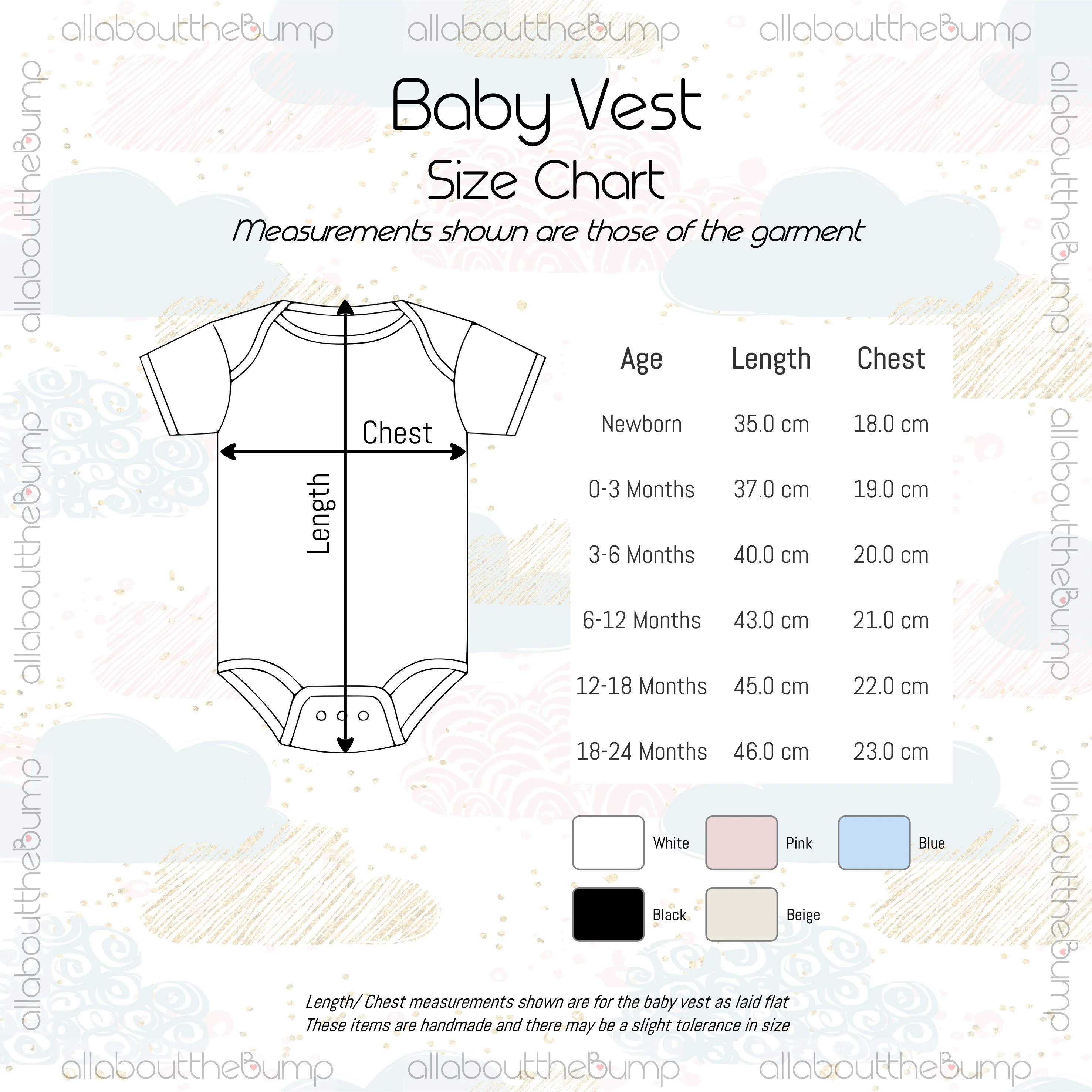 Personalised Floral Wreath Christening Babygrow/Vest - Image 3