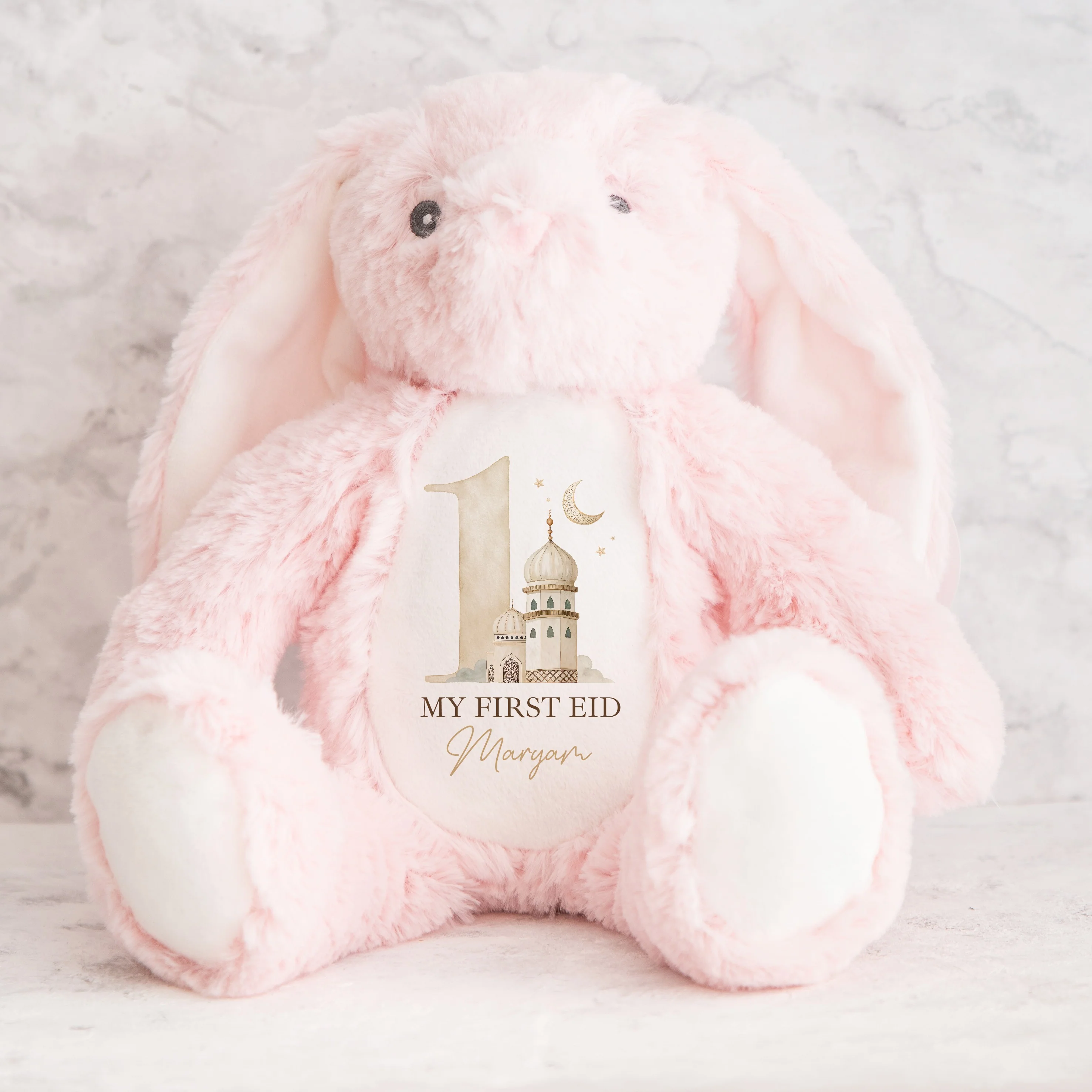 Personalised Gold My First Eid Teddy - Image 3