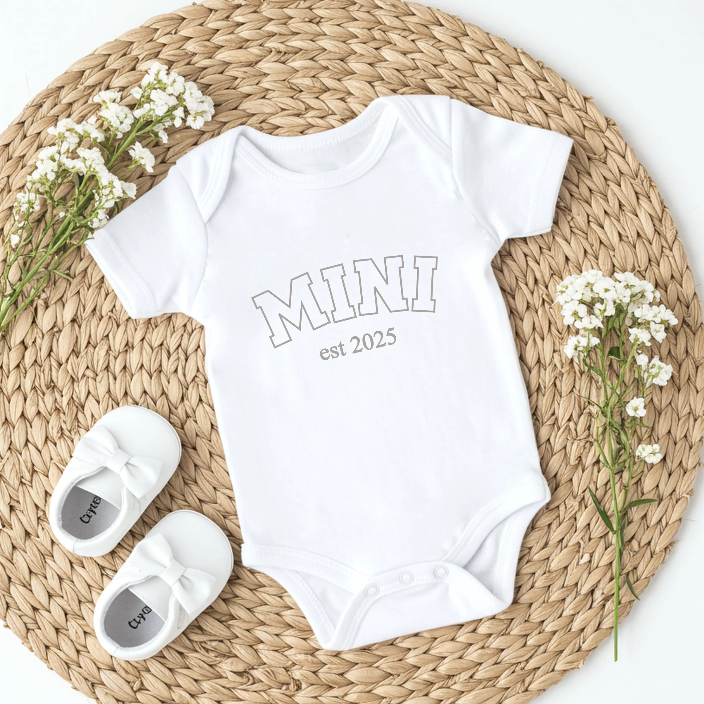 Personalised Grandad and Mini Est Grey Matching Outfits - Image 4