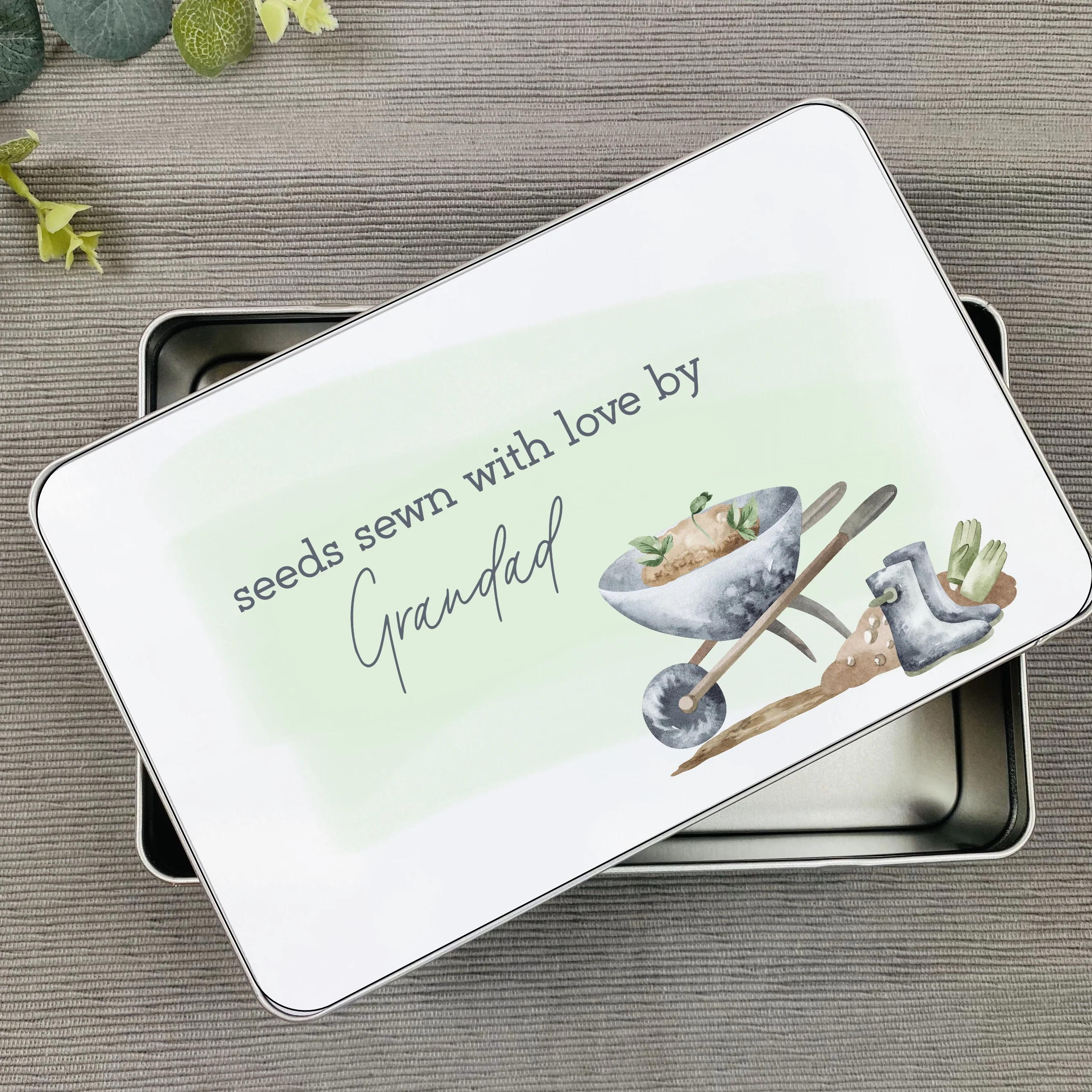 Personalised Grandad's Garden Seeds