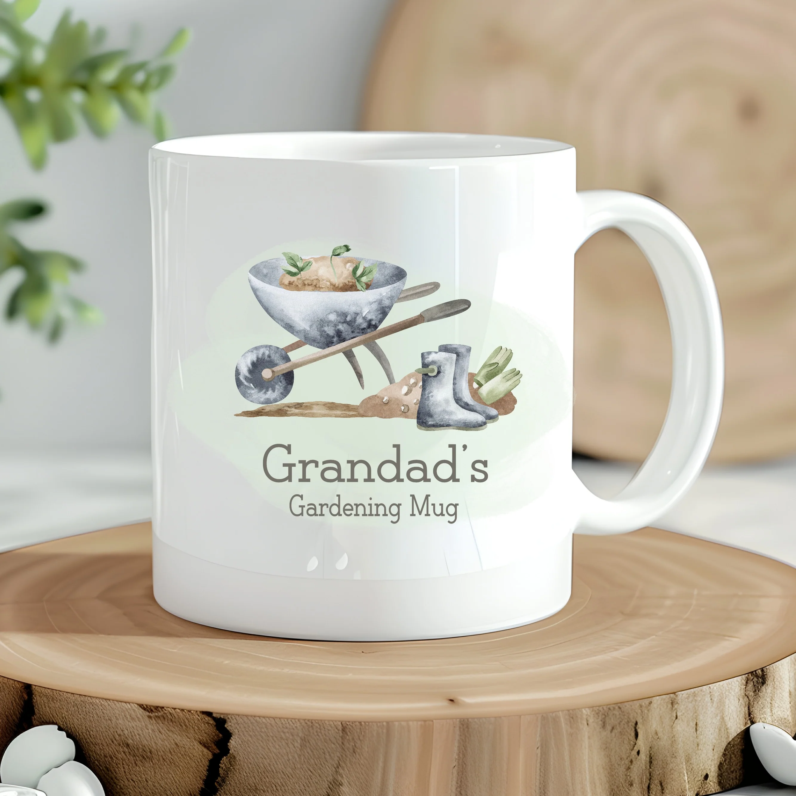 Personalised Grandad's Gardening Mug - Image 4