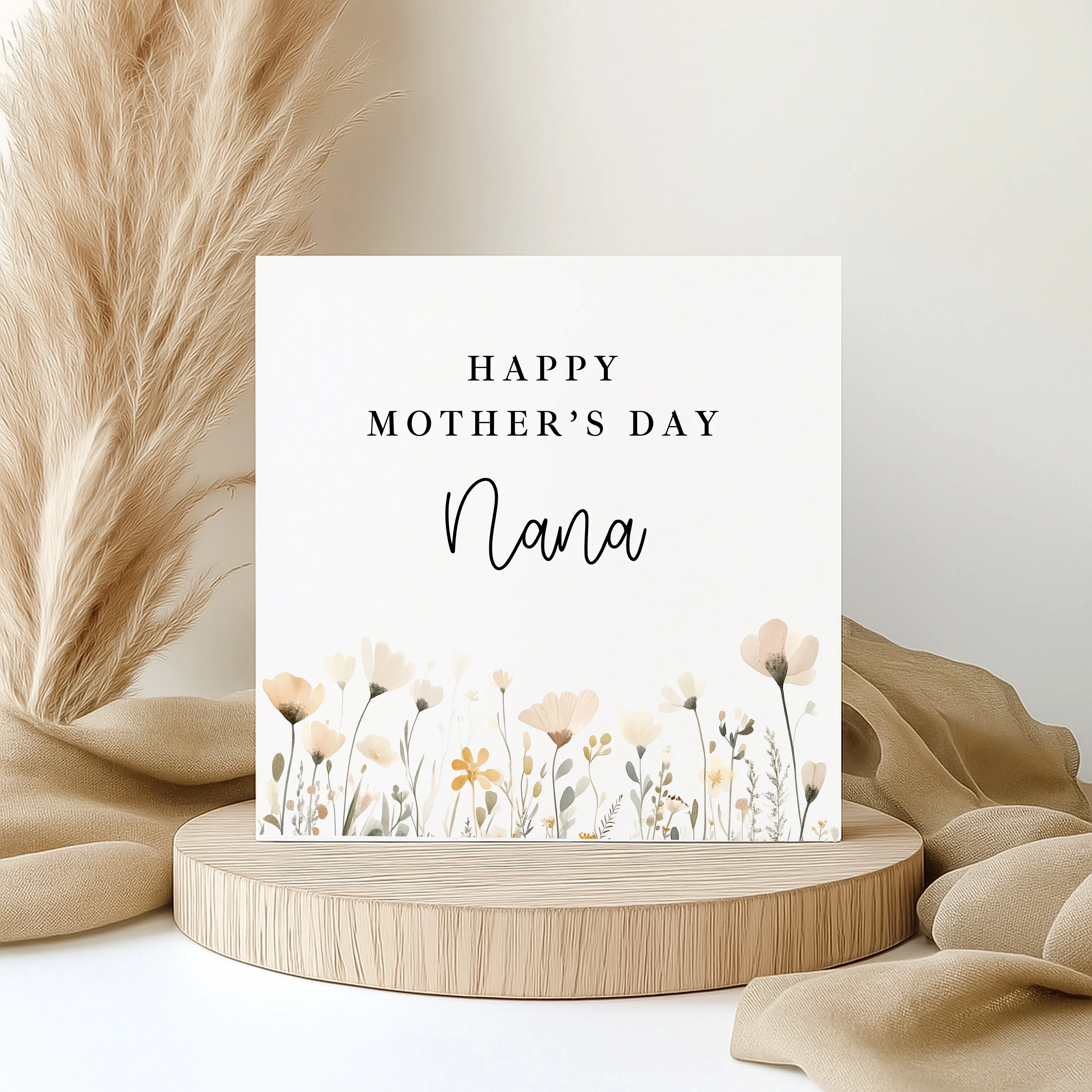 Personalised Happy Mother's Day Nana Card - Image 2