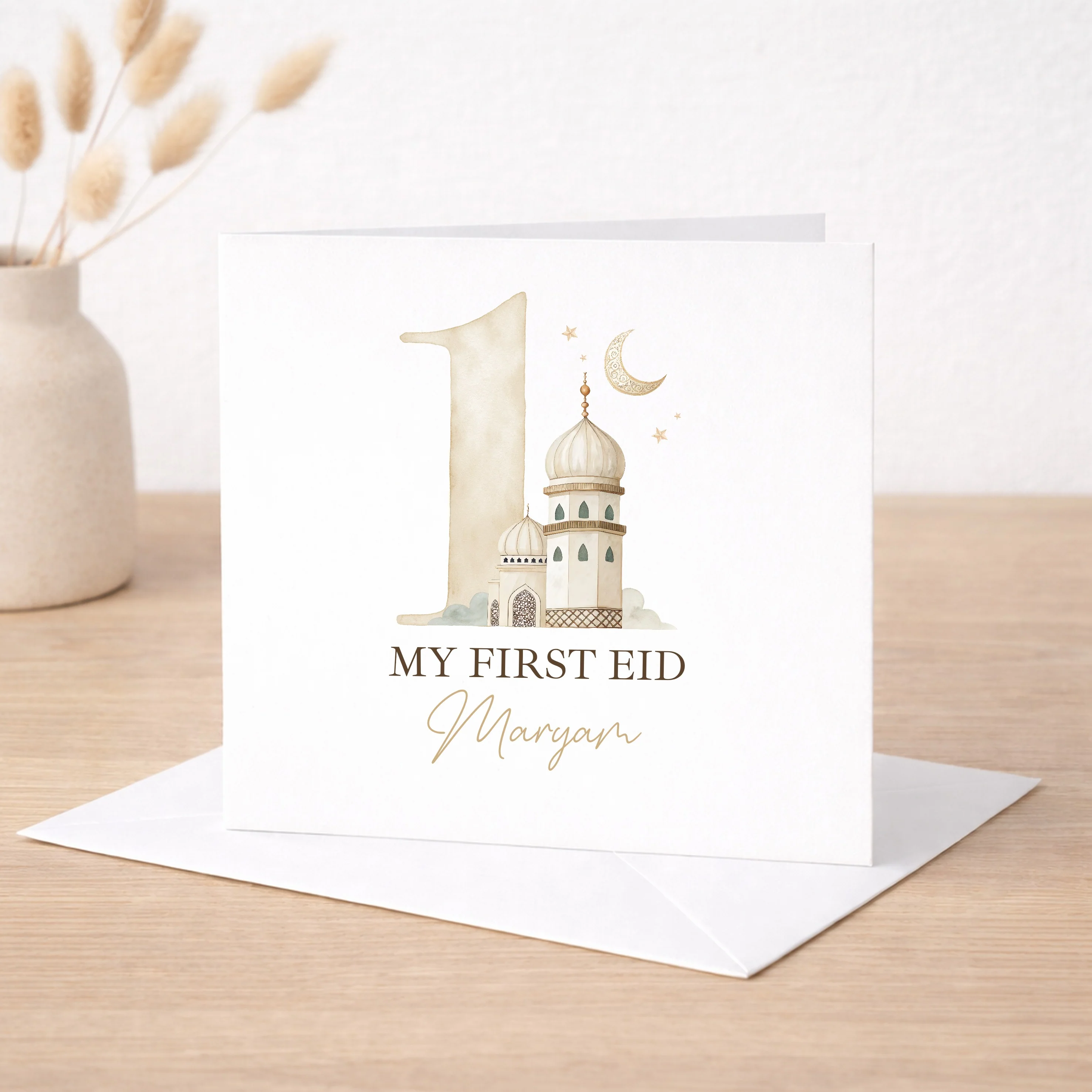 Personalised My First Eid Mubarak Card - Image 4