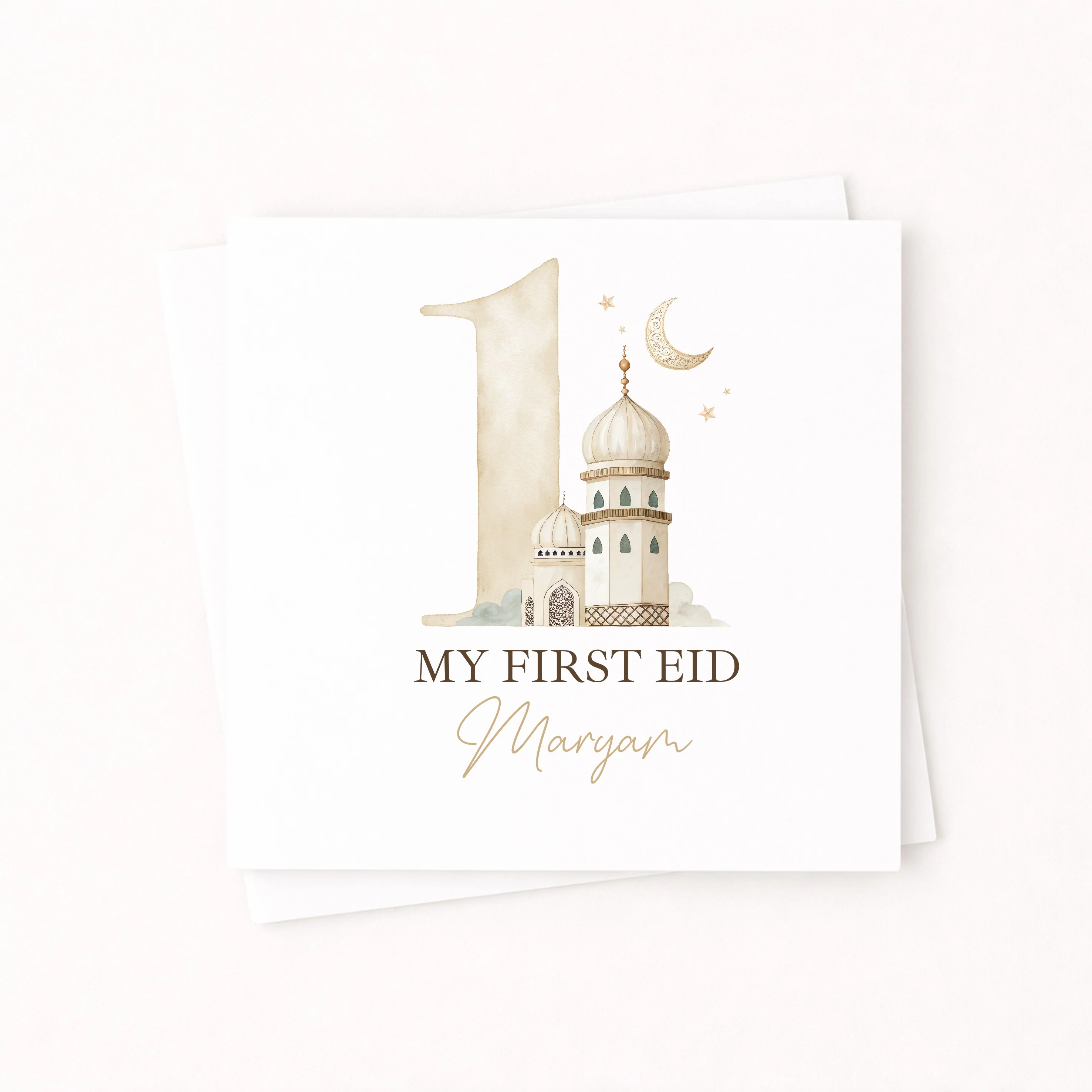 Personalised My First Eid Mubarak Card - Image 5
