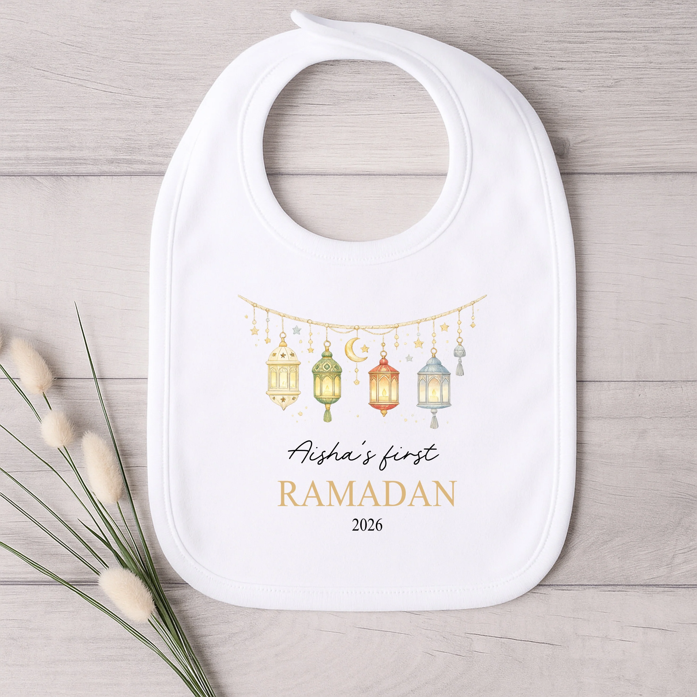 Personalised My First Ramadan Baby Grow, Vest or Bib - Image 3