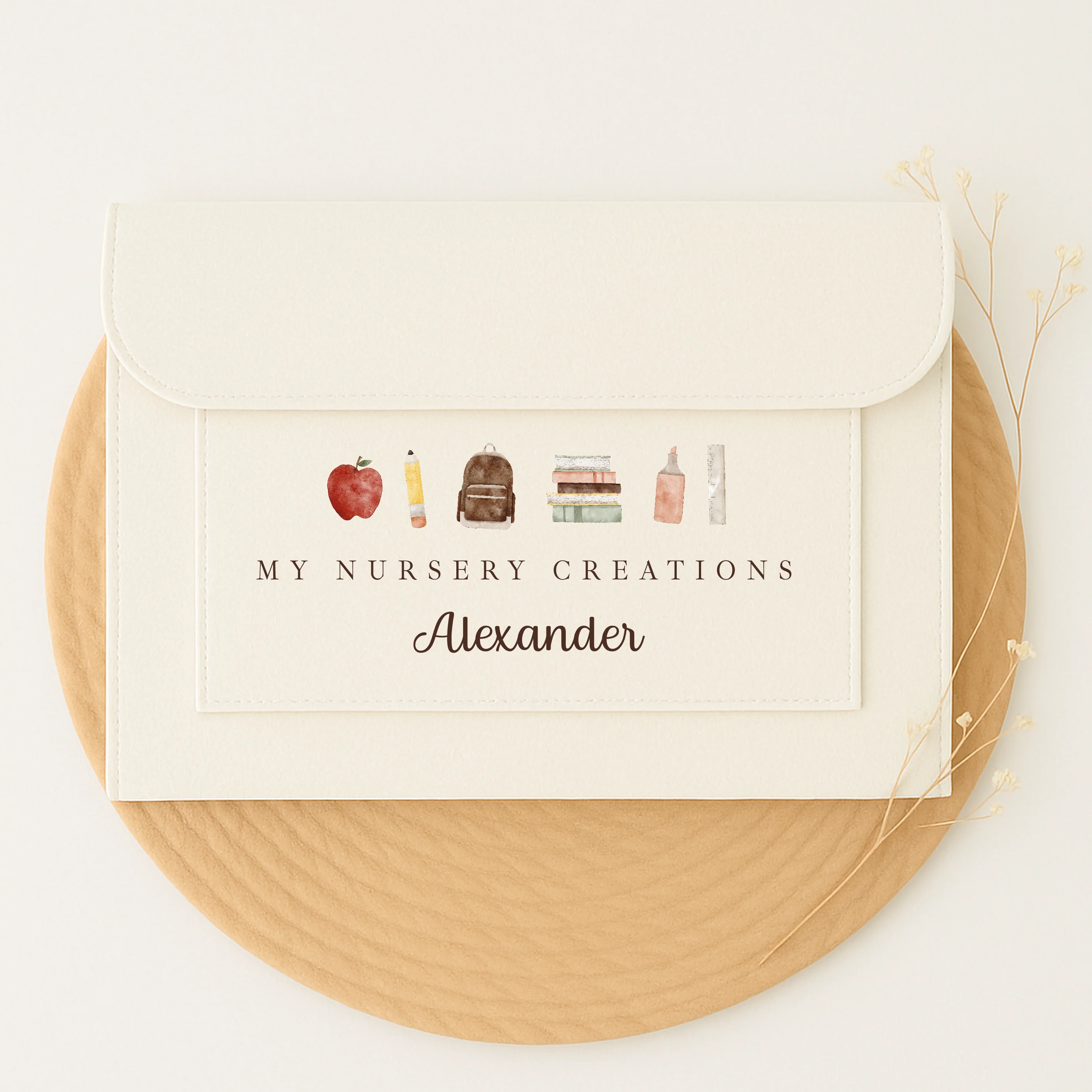 Personalised My Nursery Creations Artwork Folder