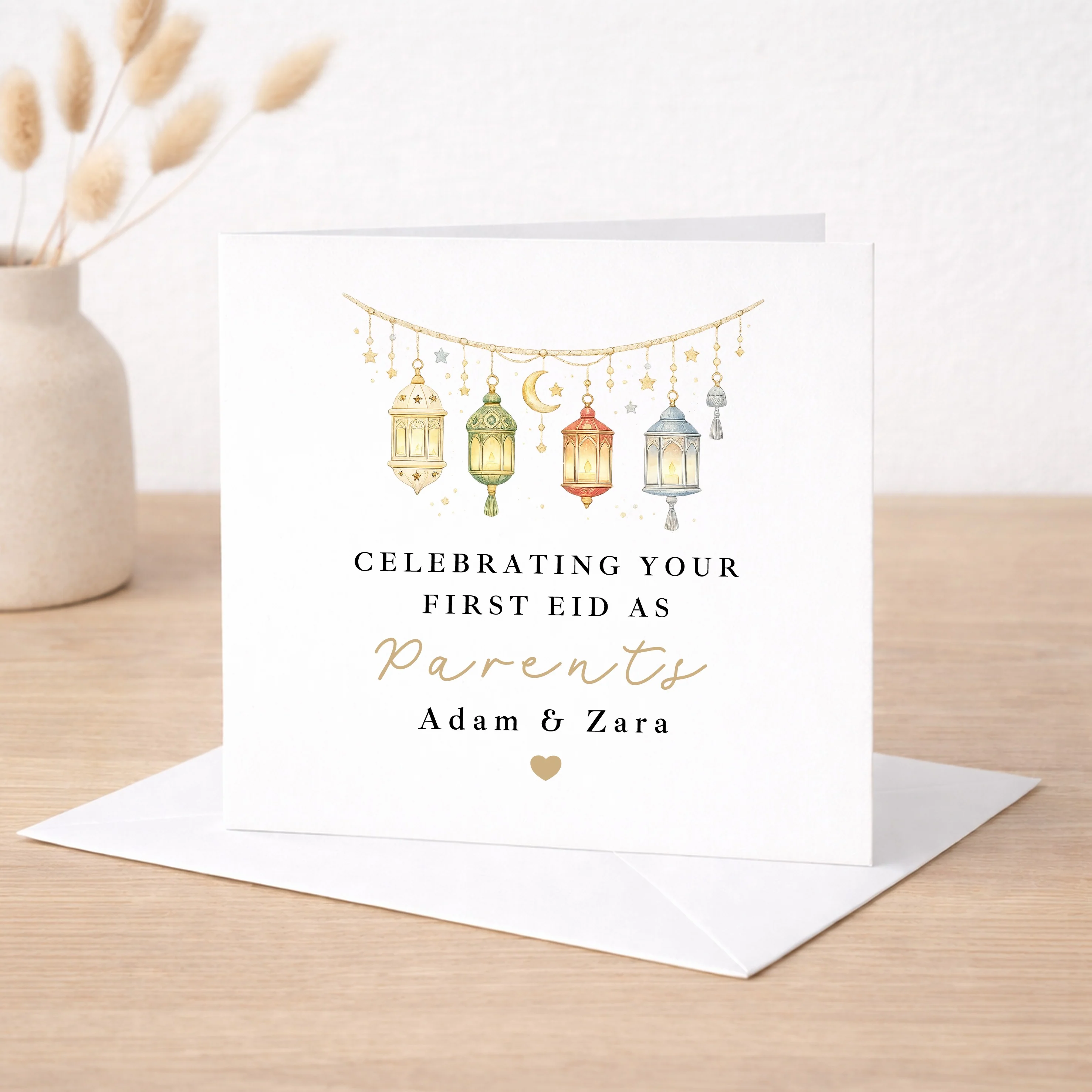 Personalised Our First Eid As Parents Card - Image 2