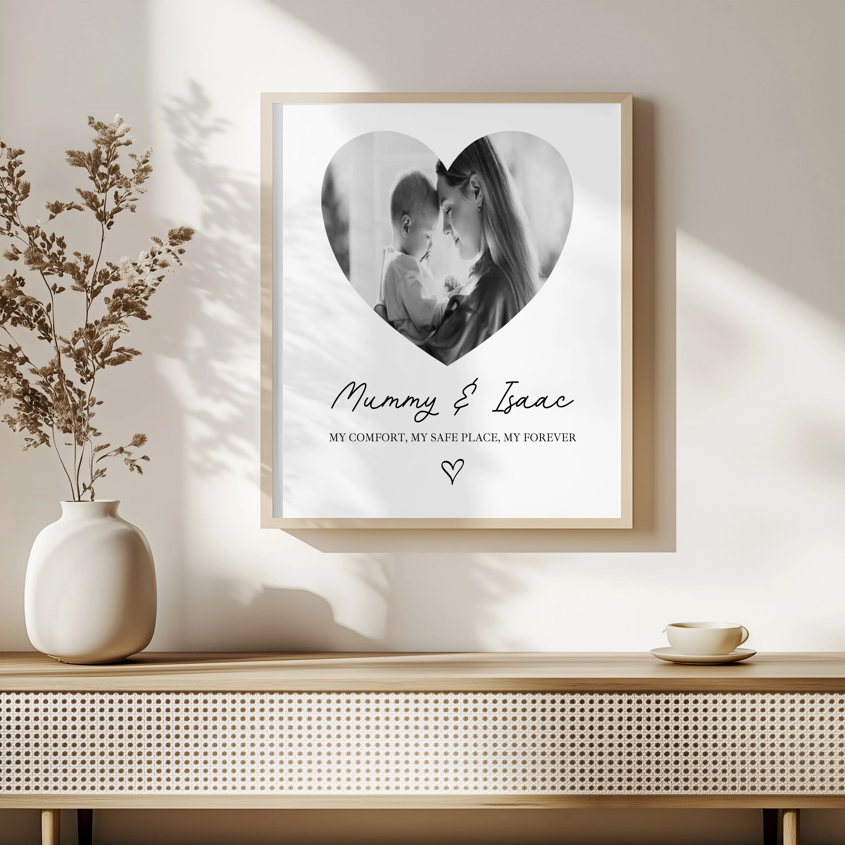 Personalised Photo Mummy & Me Poster - Image 3
