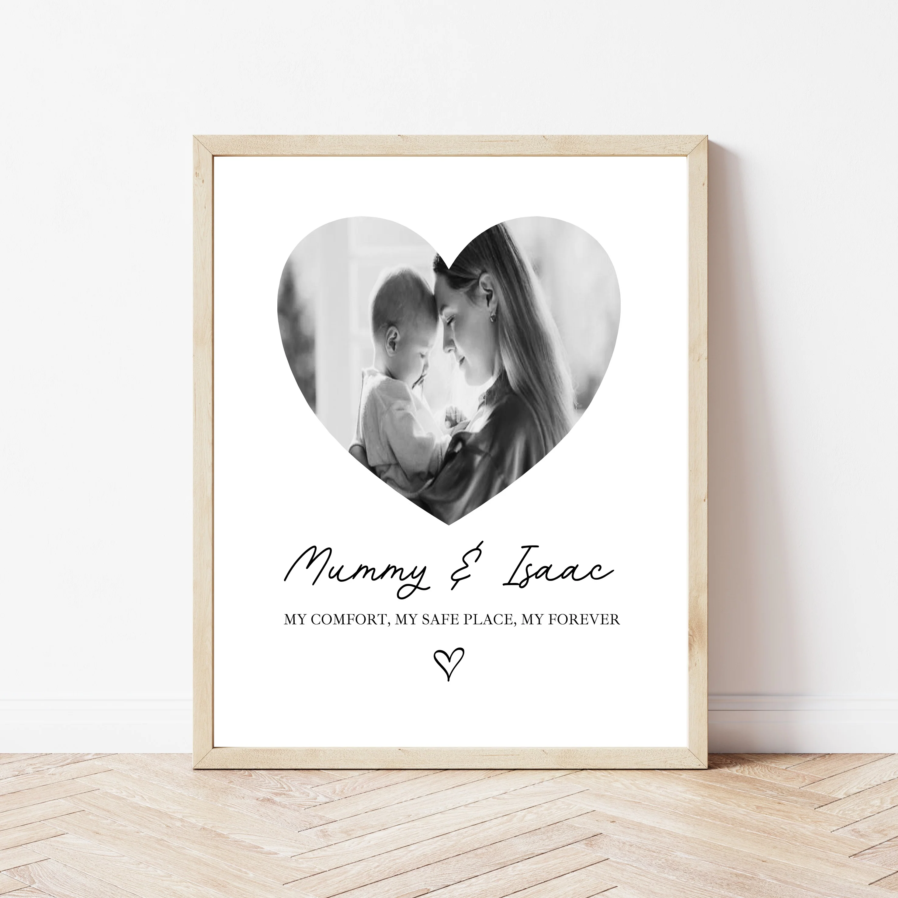 Personalised Photo Mummy & Me Poster - Image 5