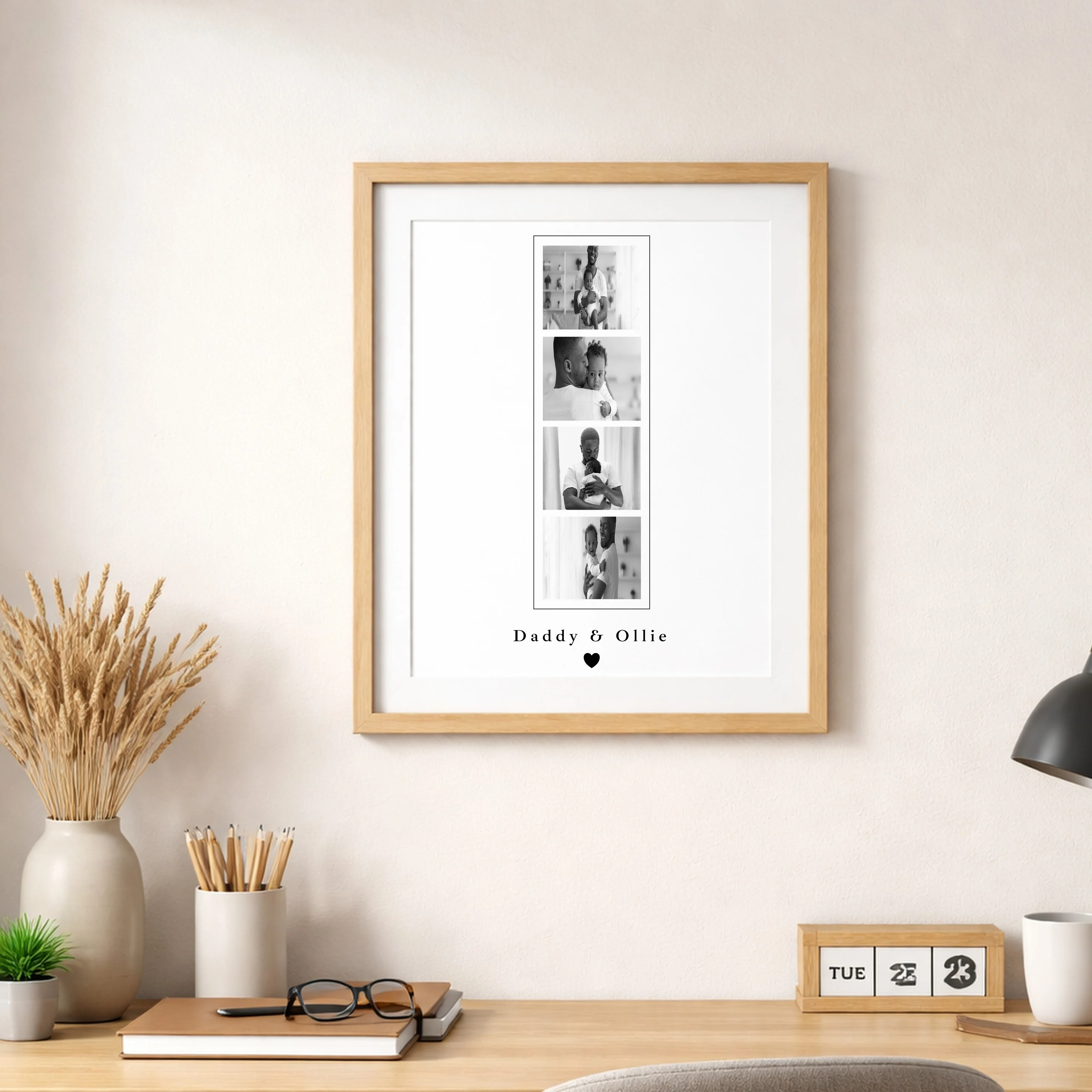 Personalised Photo Strip Father's Day Poster - Image 4