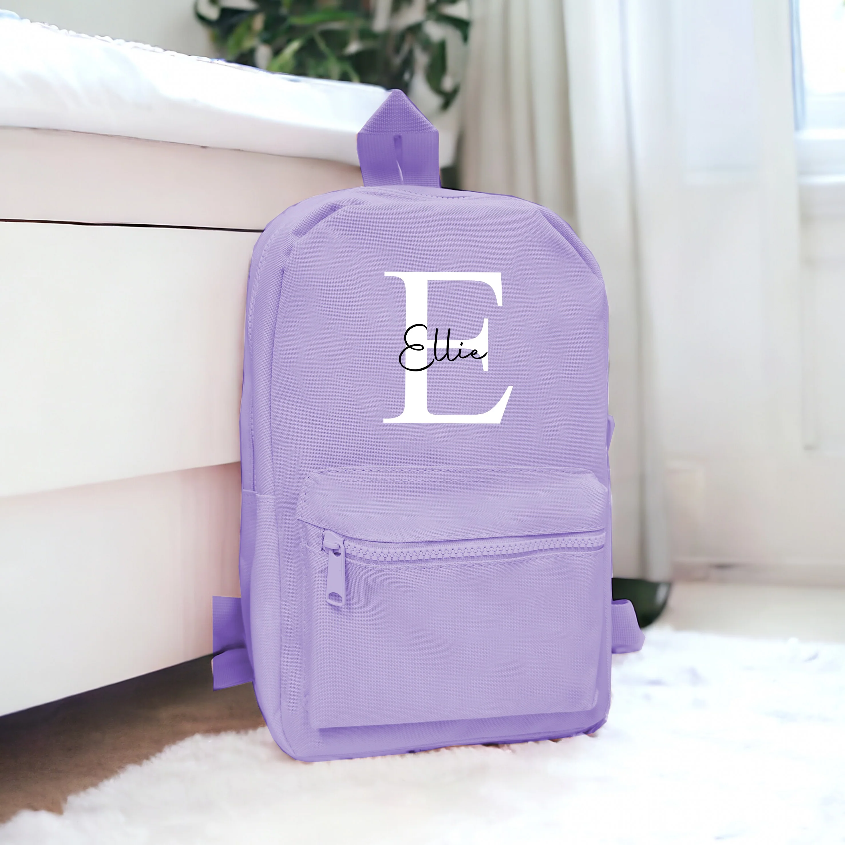 Personalised Script Initial Backpack - Image 5