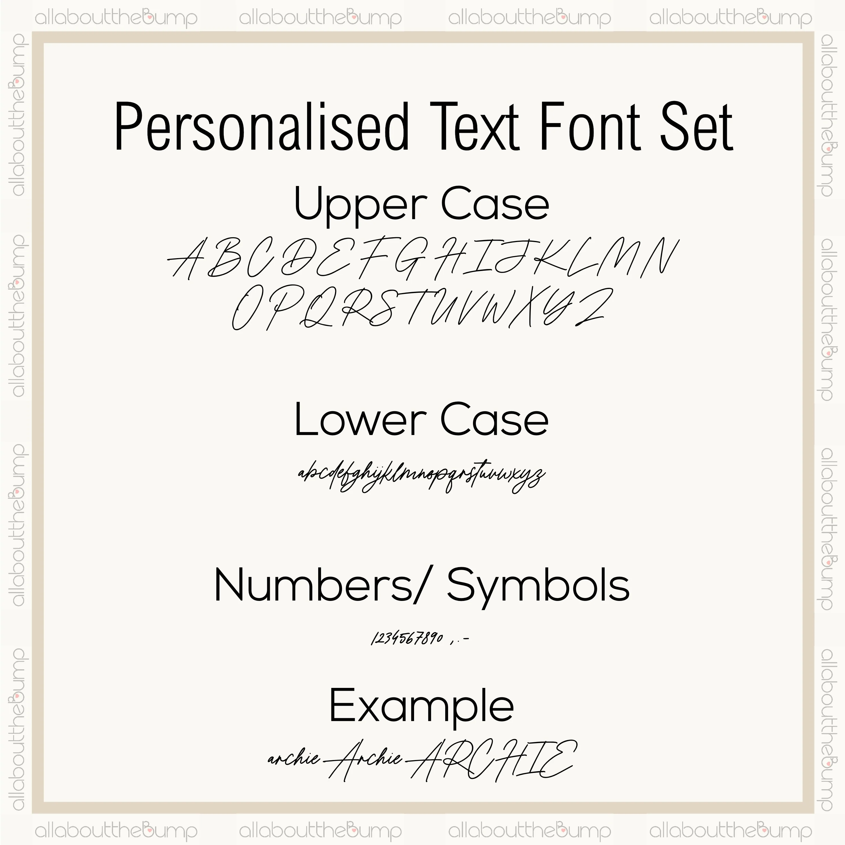 Personalised Script Name Red Book Cover - Image 5
