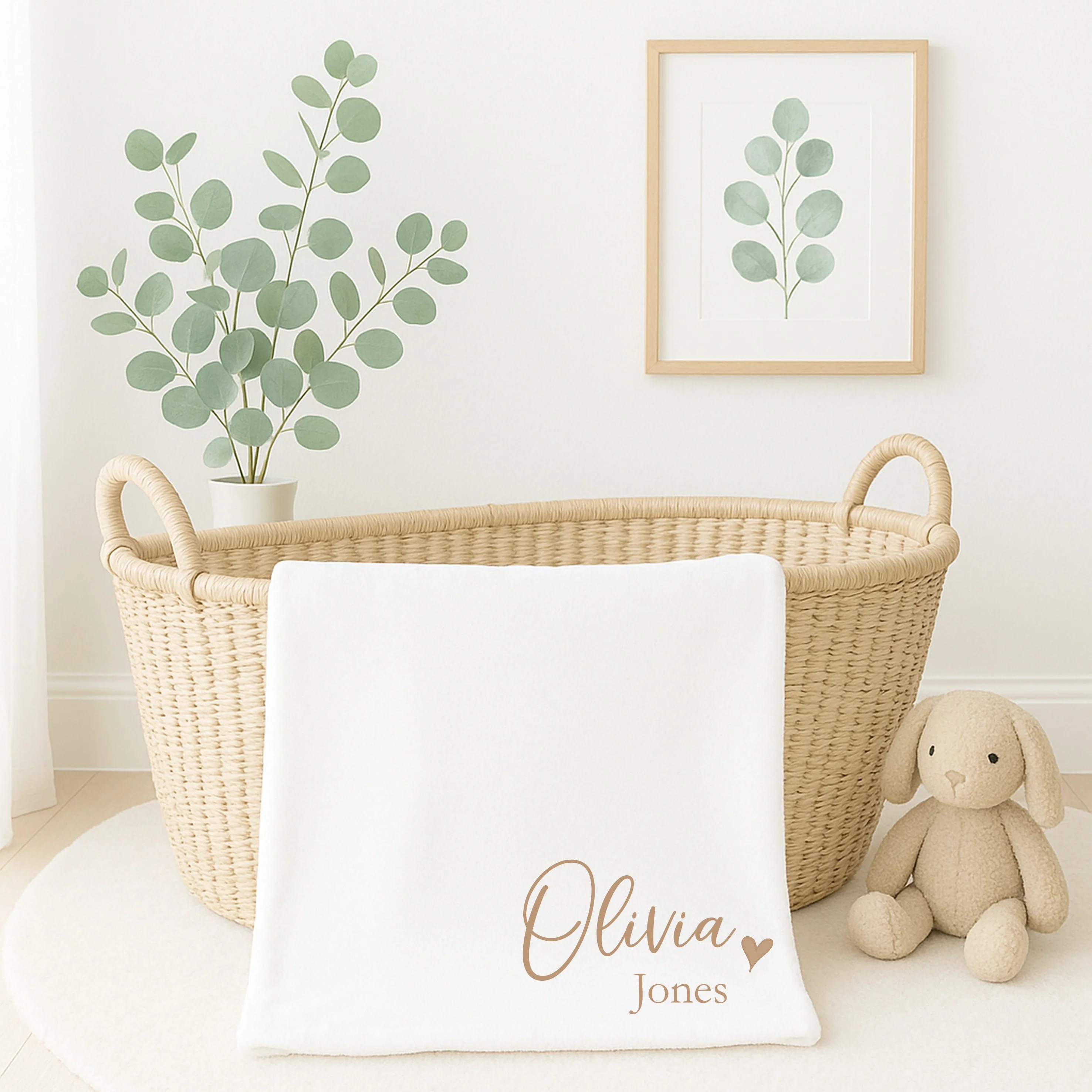 Personalised Unisex Baby Blanket - Image 2