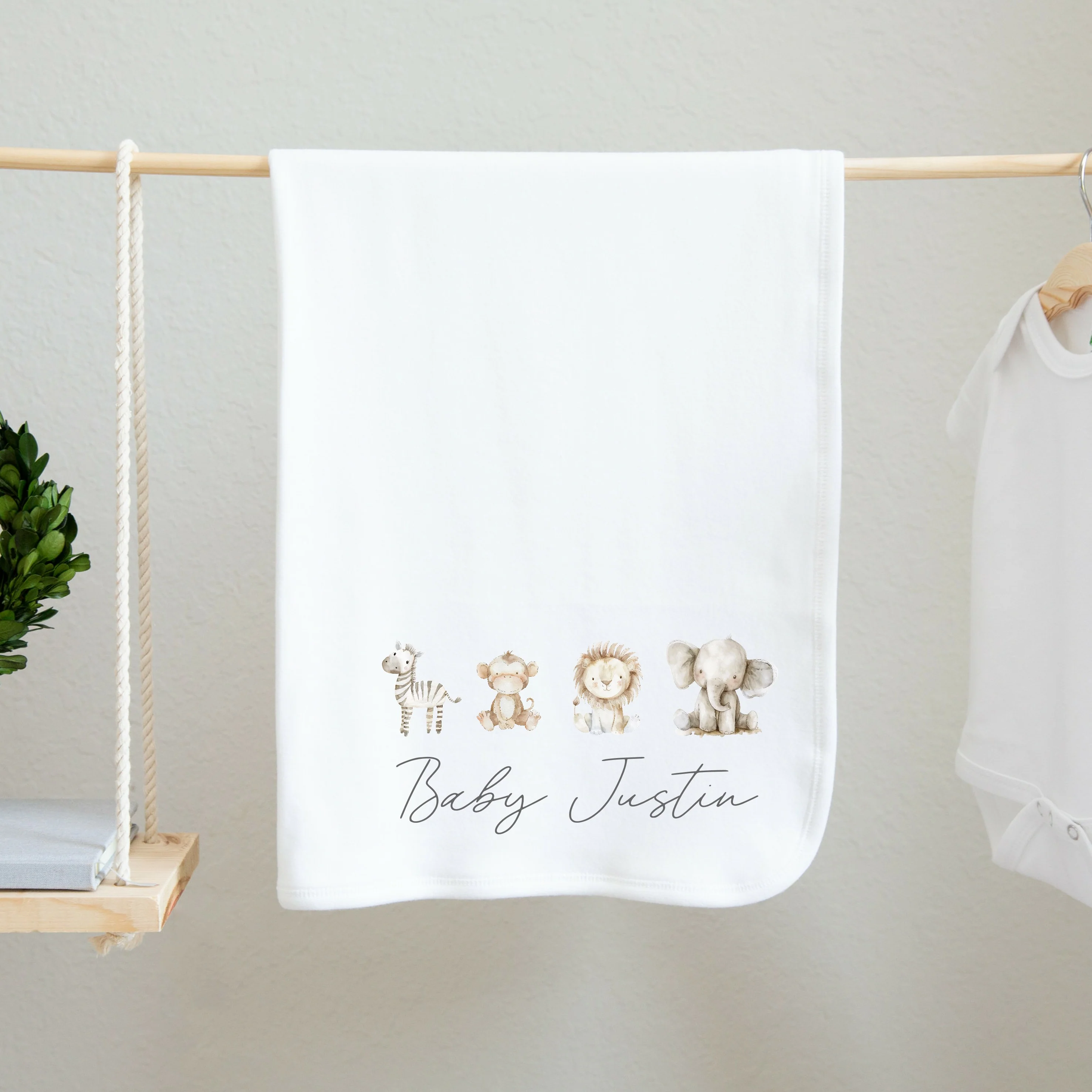 Personalised Unisex Baby Blanket - Image 6