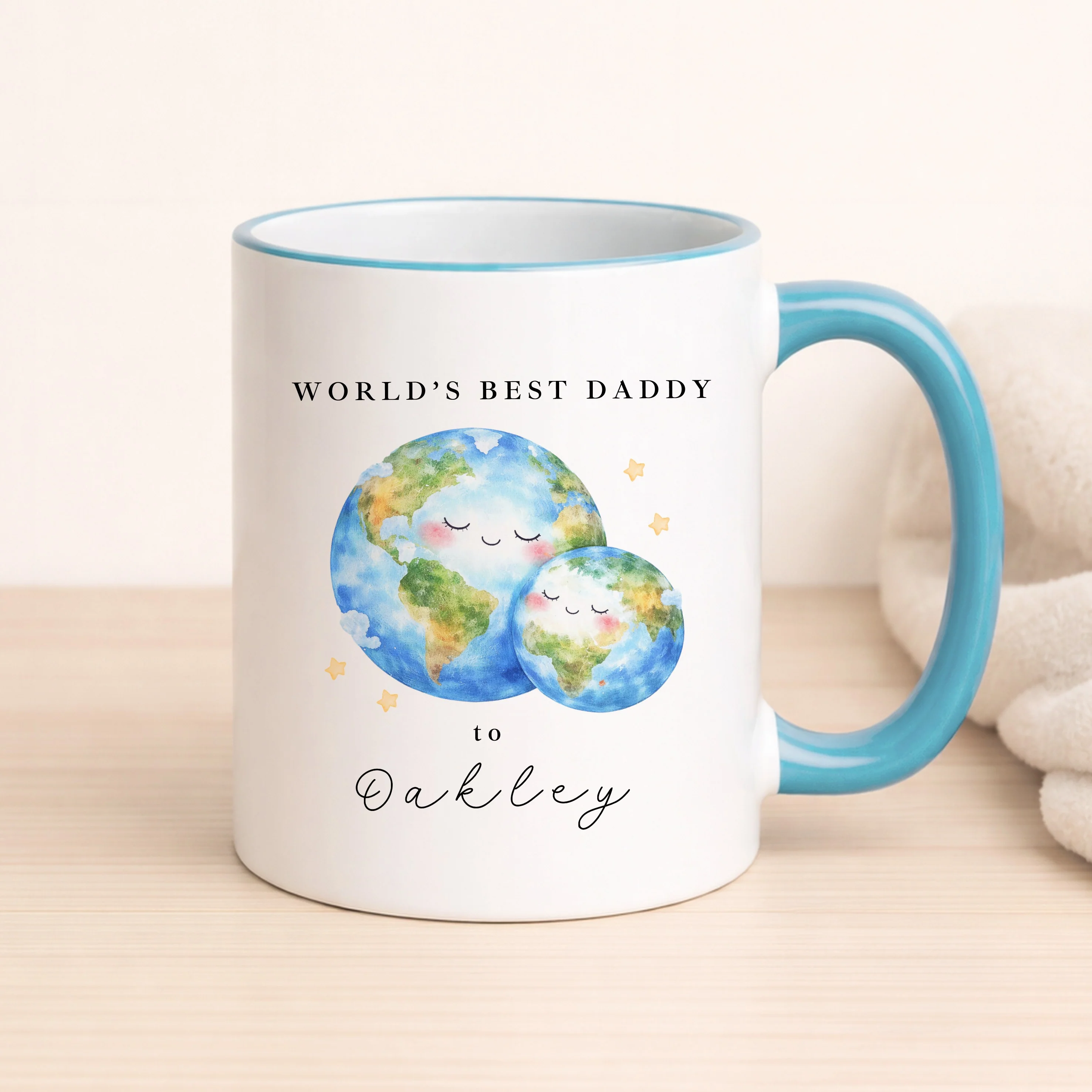 Personalised World's Best Daddy Mug