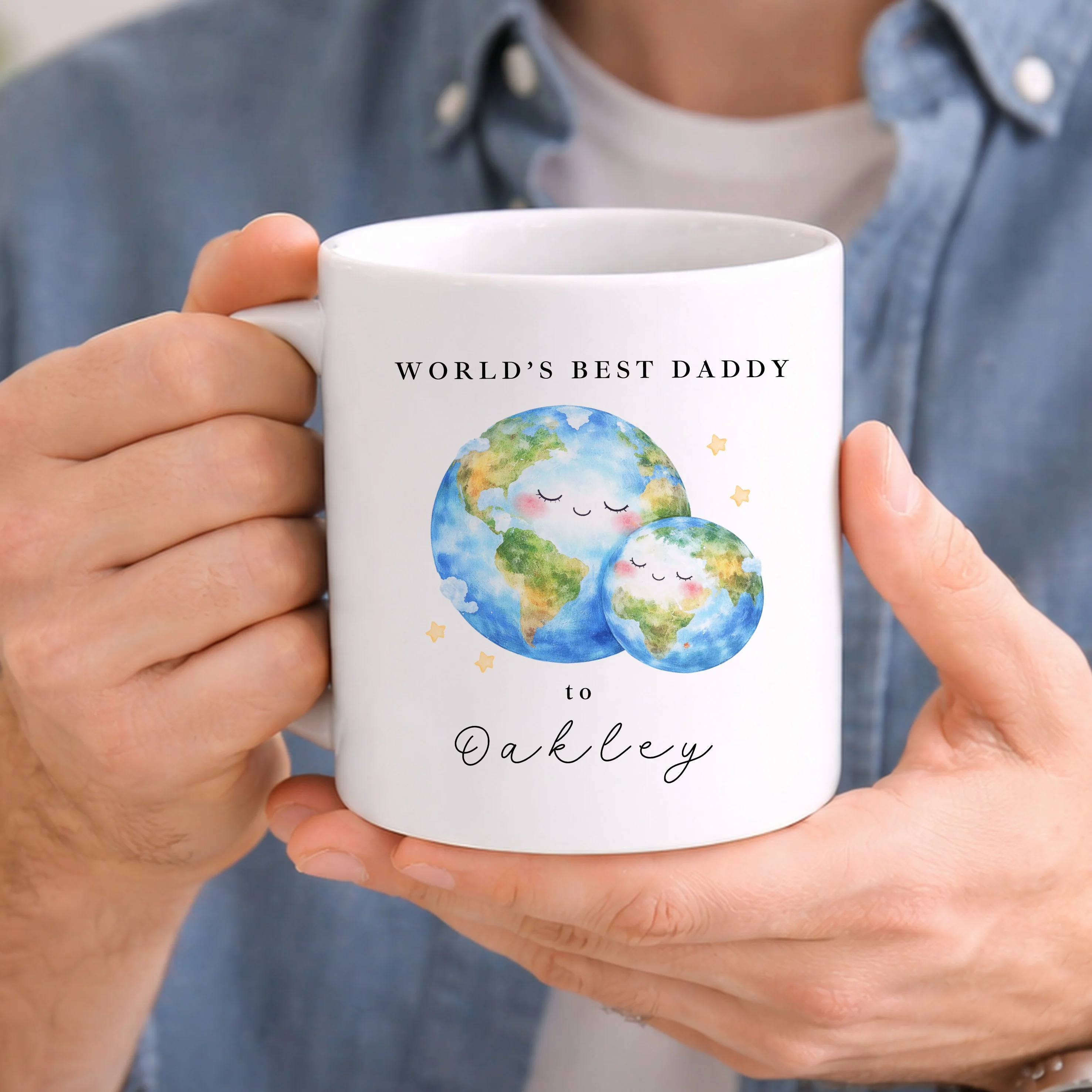 Personalised World's Best Daddy Mug - Image 3