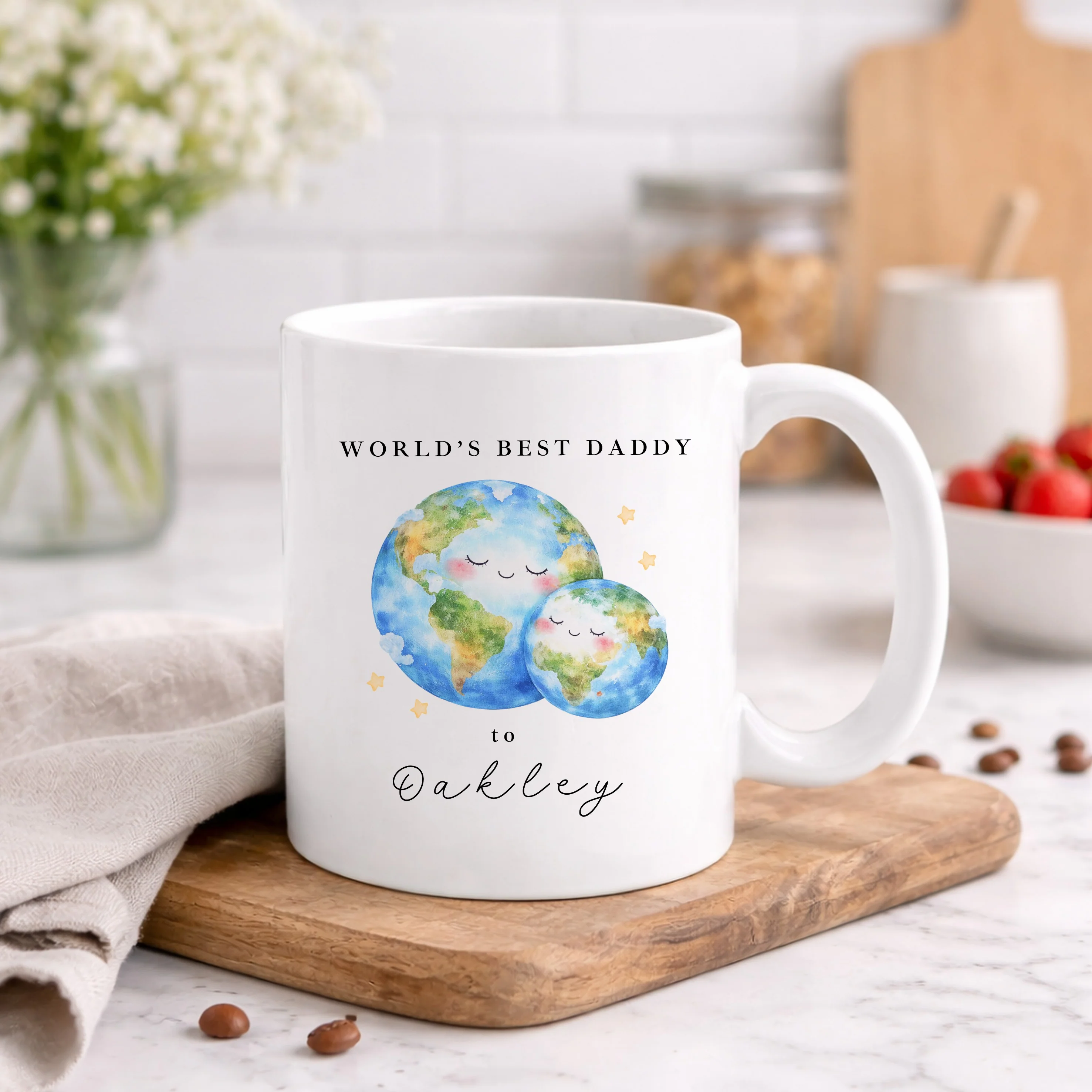 Personalised World's Best Daddy Mug - Image 4