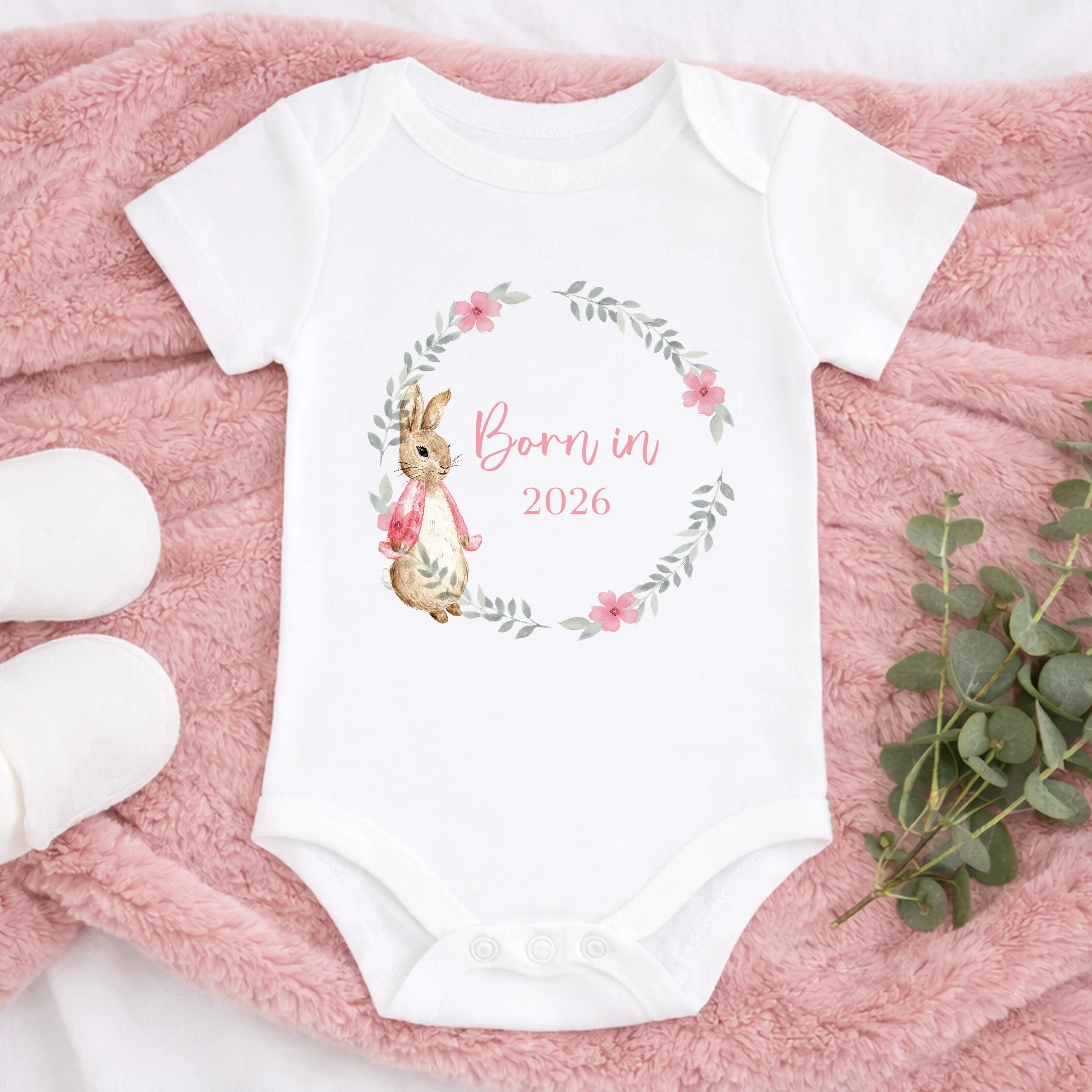 Pink Rabbit Born in 2026 Hamper Gift Set - Image 2