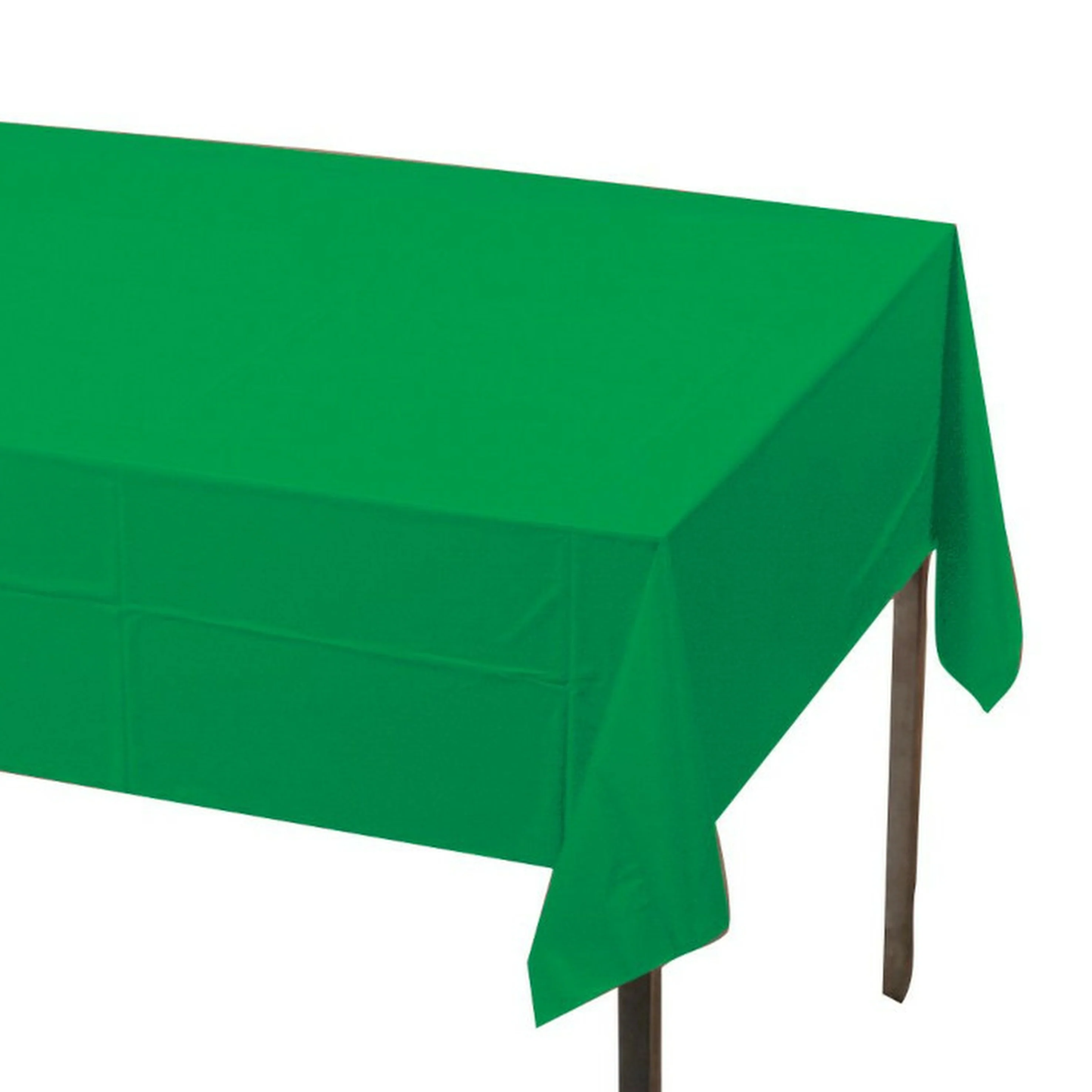 Green Plastic Tablecover